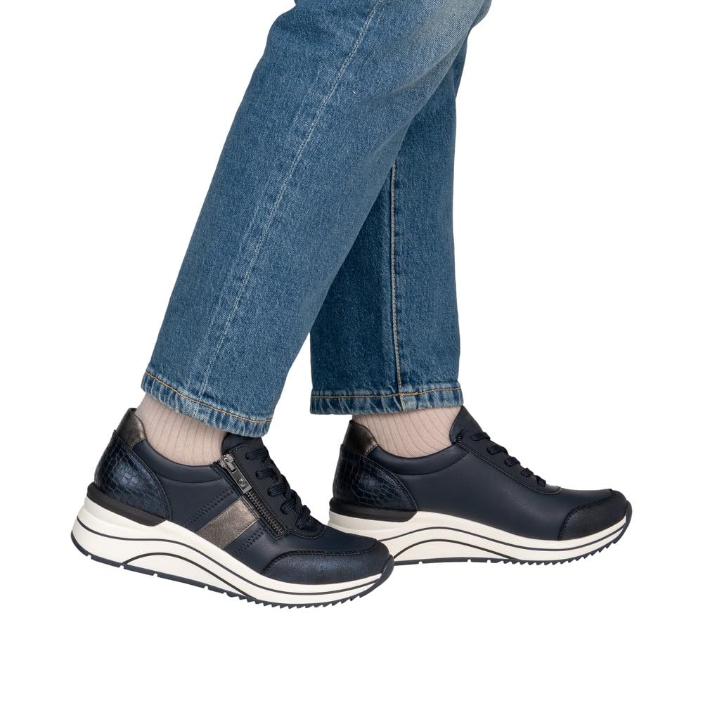 Remonte D0T09 Chaussures lacets vegan bleu 39 EU