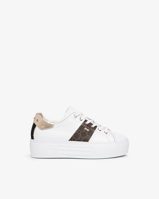 NeroGiardini Sneakers Femme Cuir DryGo Confort