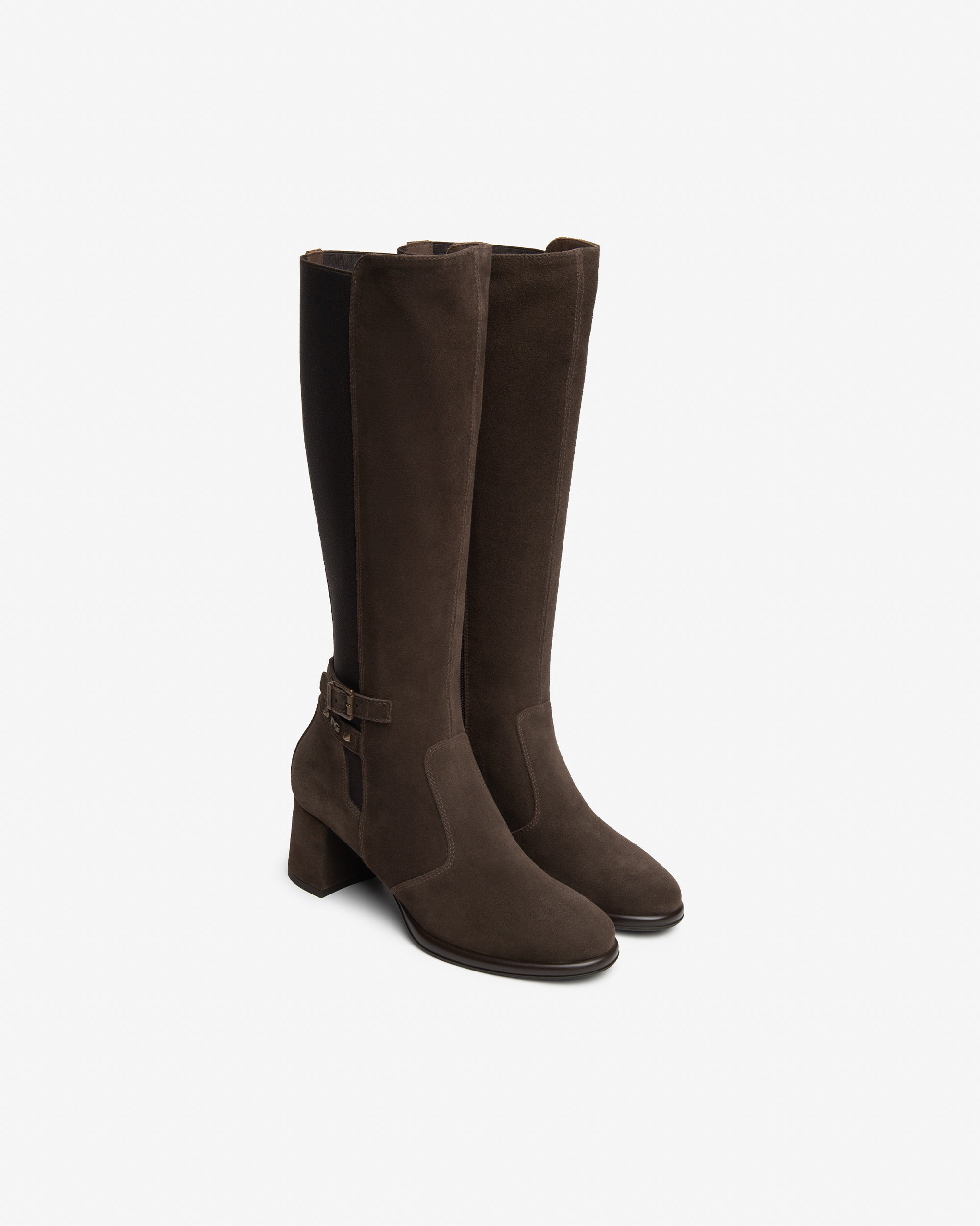 NeroGiardini Bottes Femme Daim Talon 60 mm Taille 38