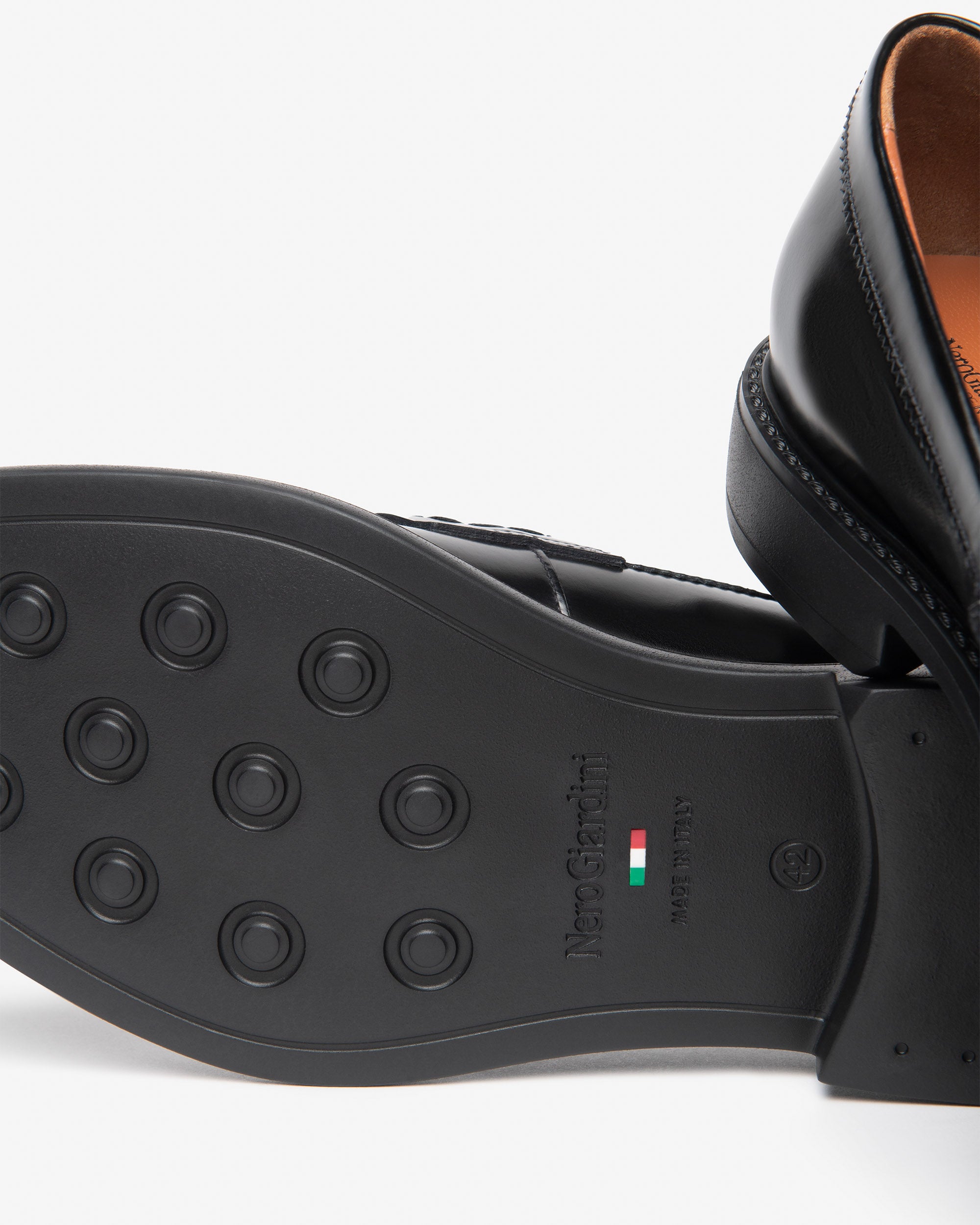 Nerogiardini Mocassins Homme Cuir Patiné