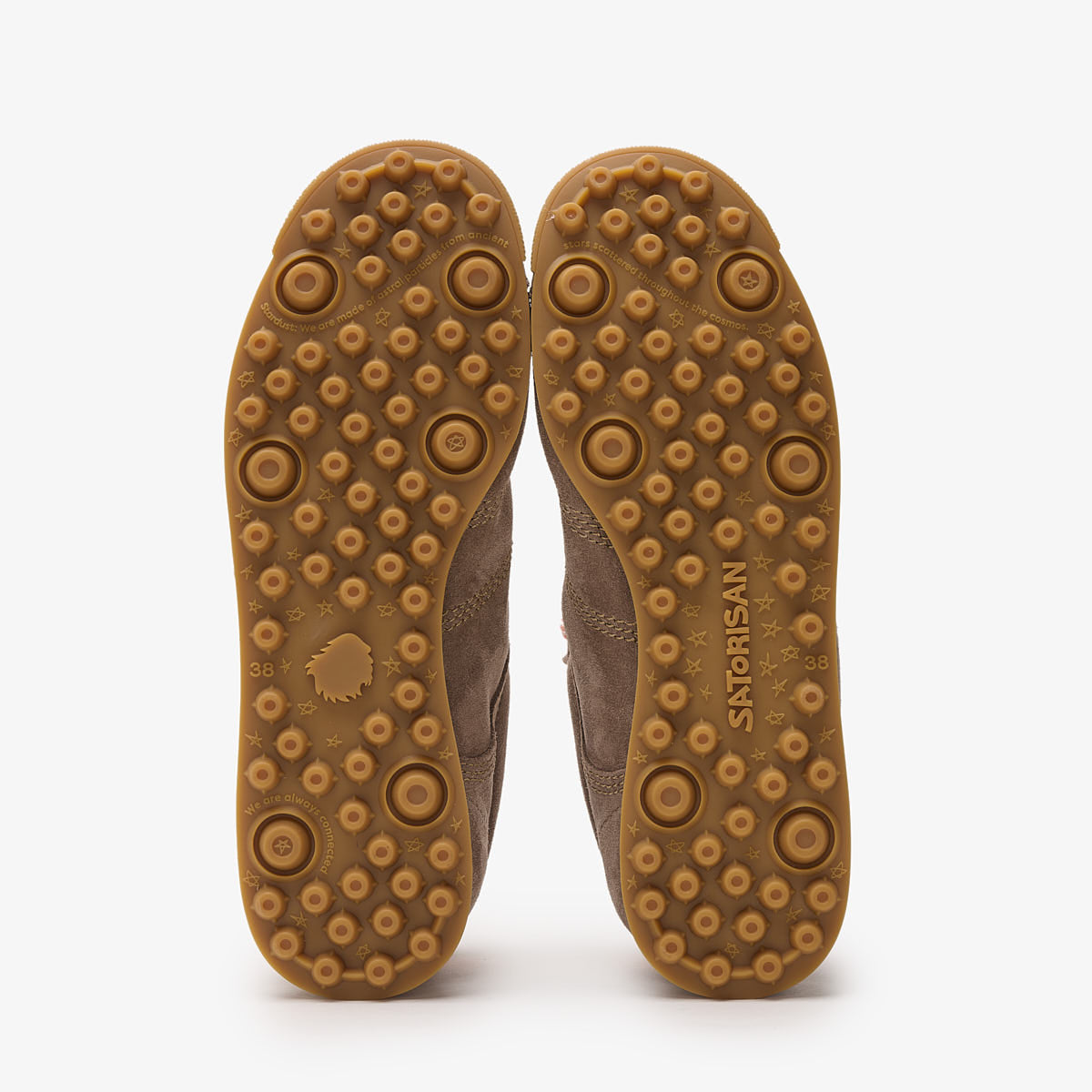 Satorisan Stardust Suede UL baskets daim marron driftwood