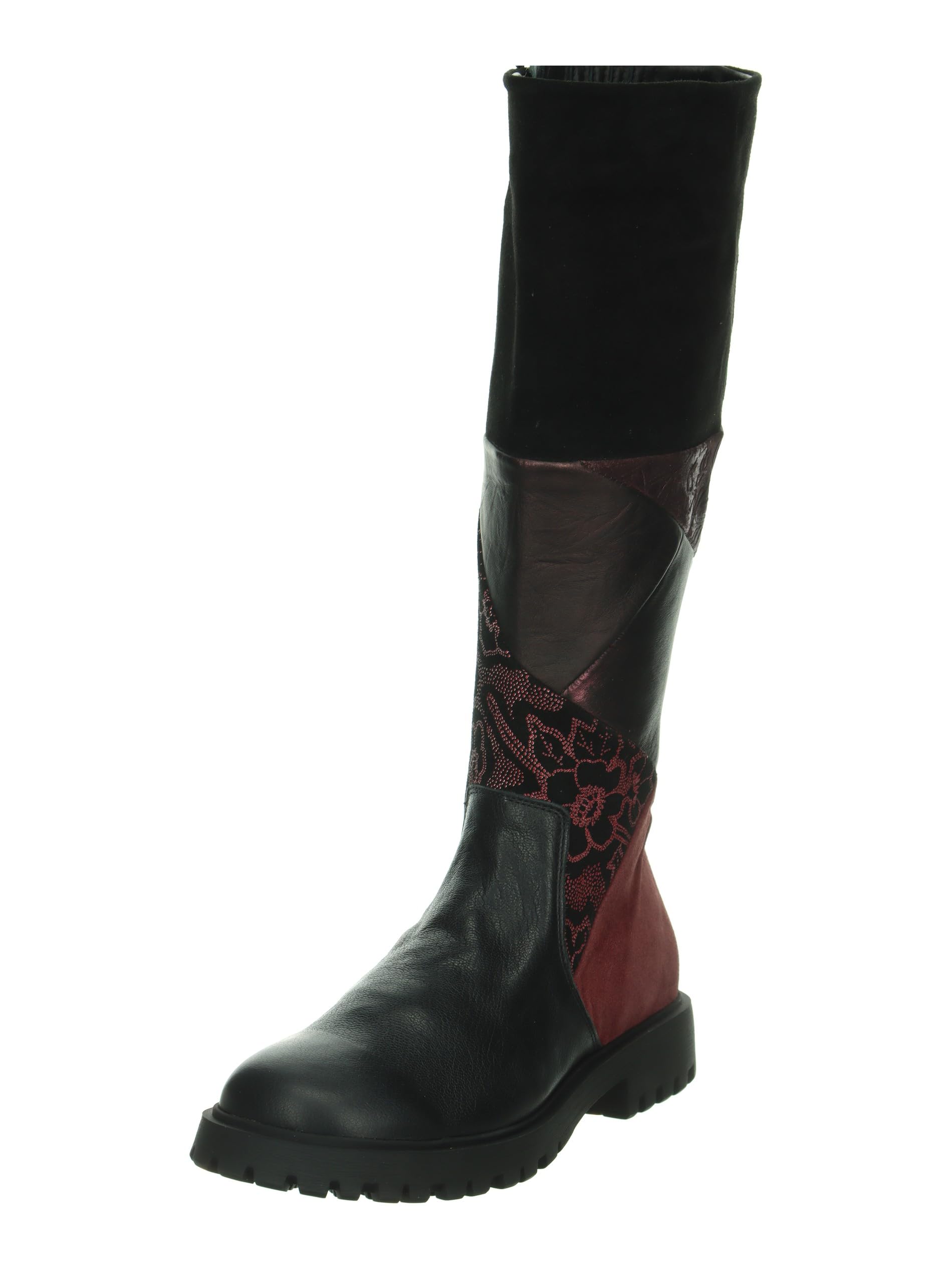 Think Trento Bottes Femme 36 EU Olive Combi Textile