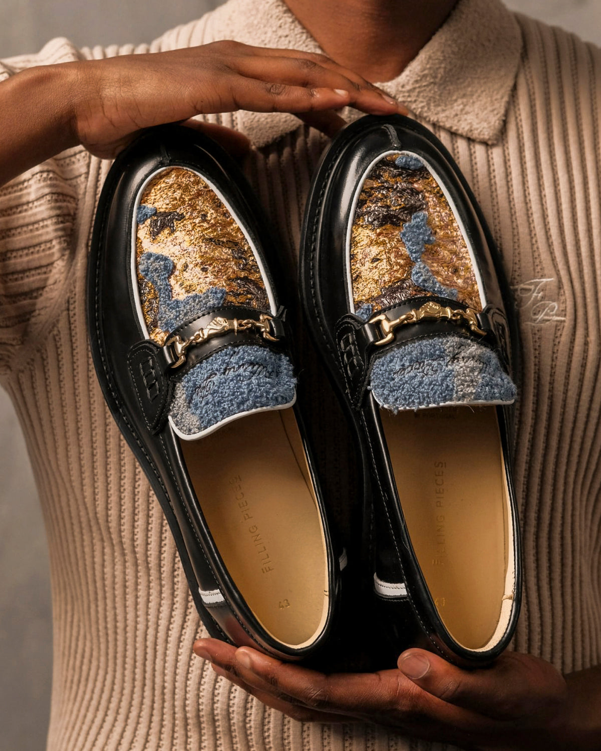 Filling Pieces Rarri Jackson loafer noir cuir homme