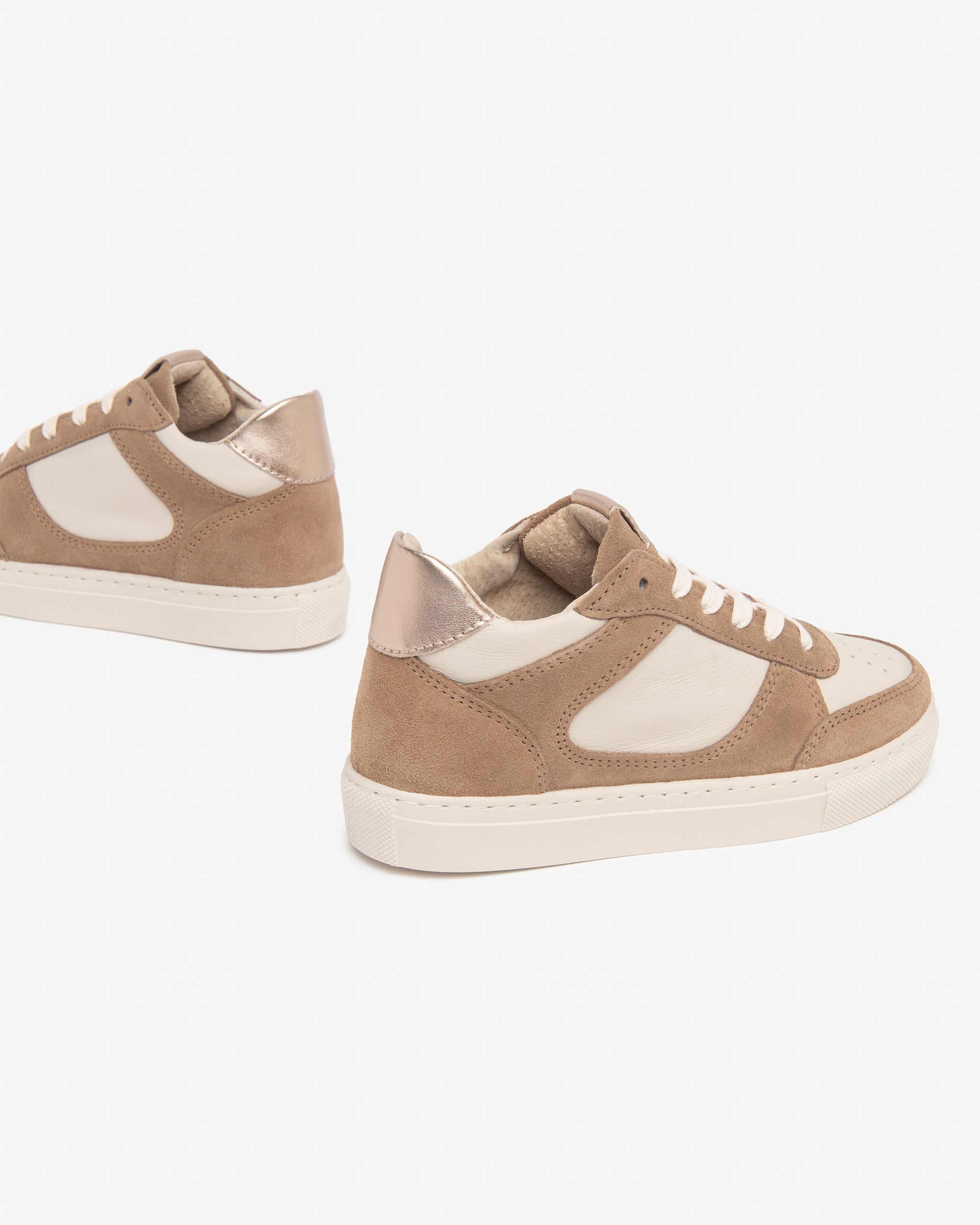 NeroGiardini Sneakers teen fille cuir velours lacets 30-39