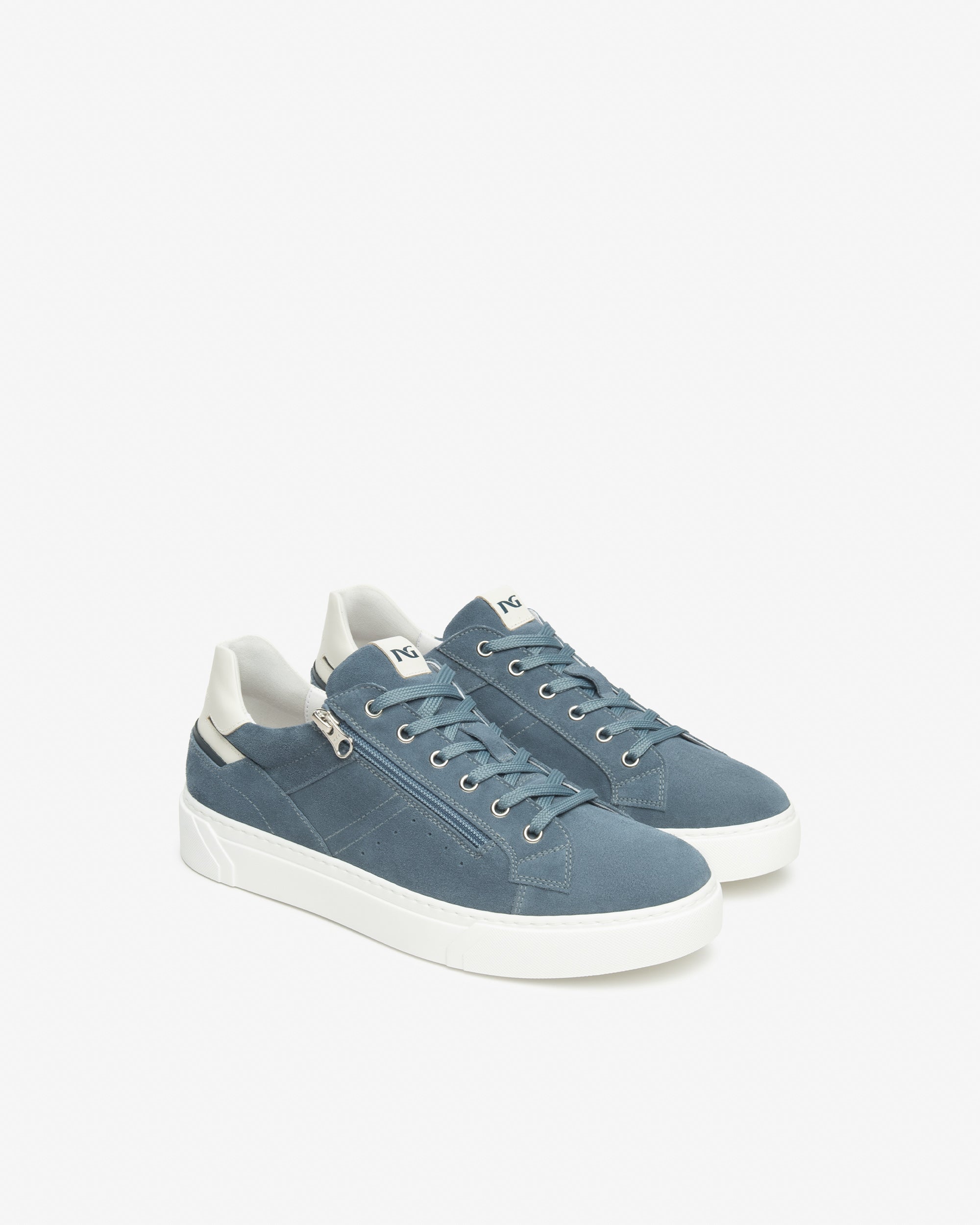 NeroGiardini Sneakers Homme Cuir Velours Confort Ville