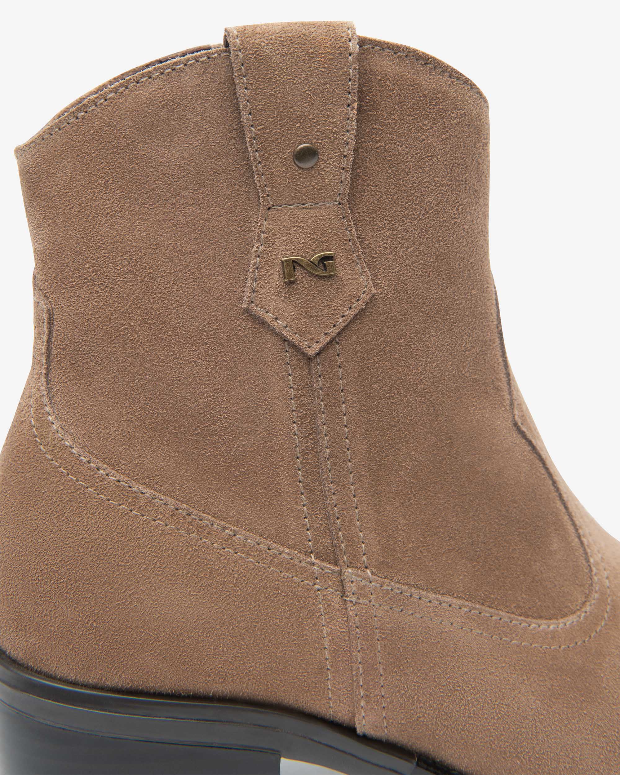 NeroGiardini Bottines Femme Daim Santiags 50 mm