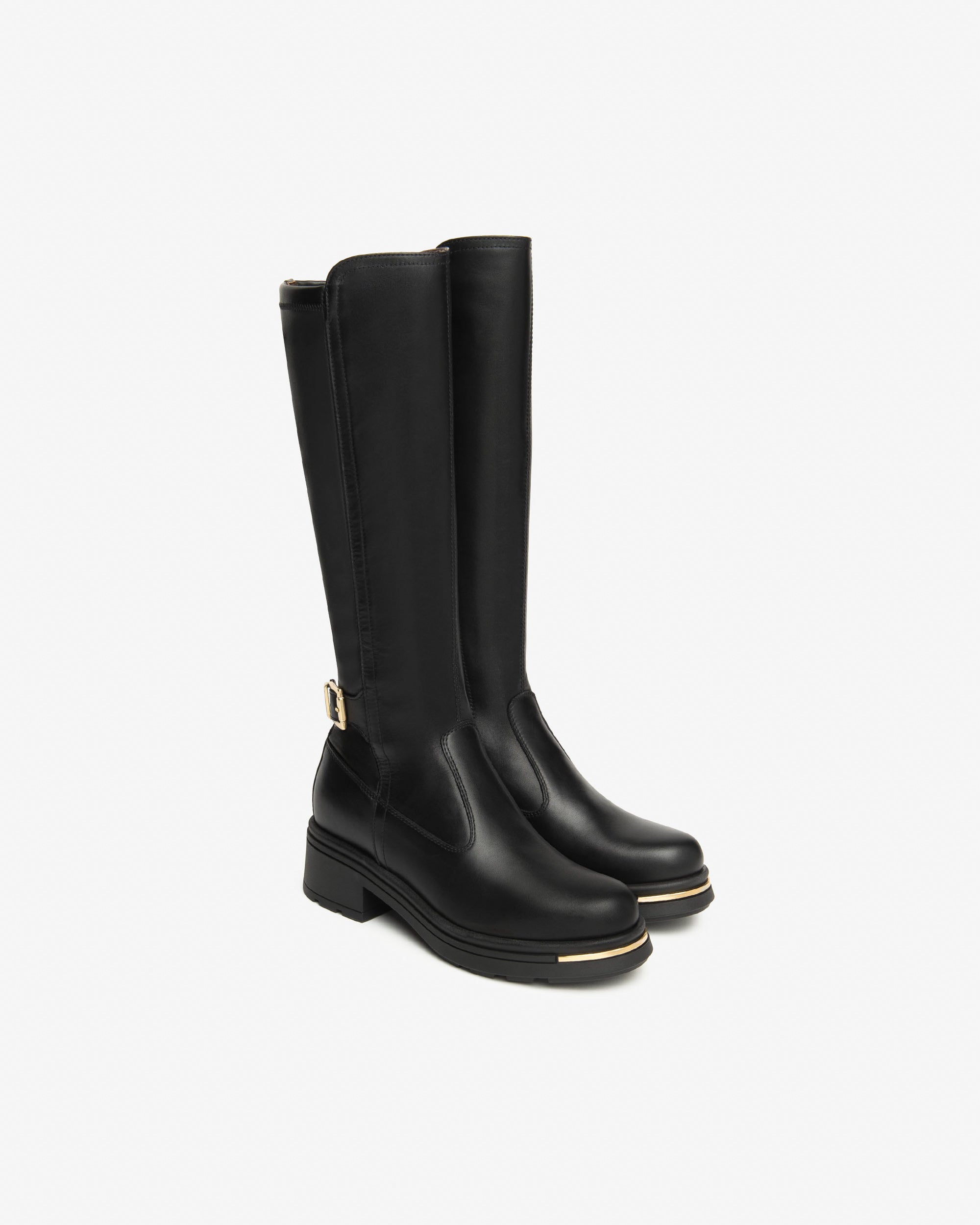 NeroGiardini Bottes cuir technique femme DryGo Memory