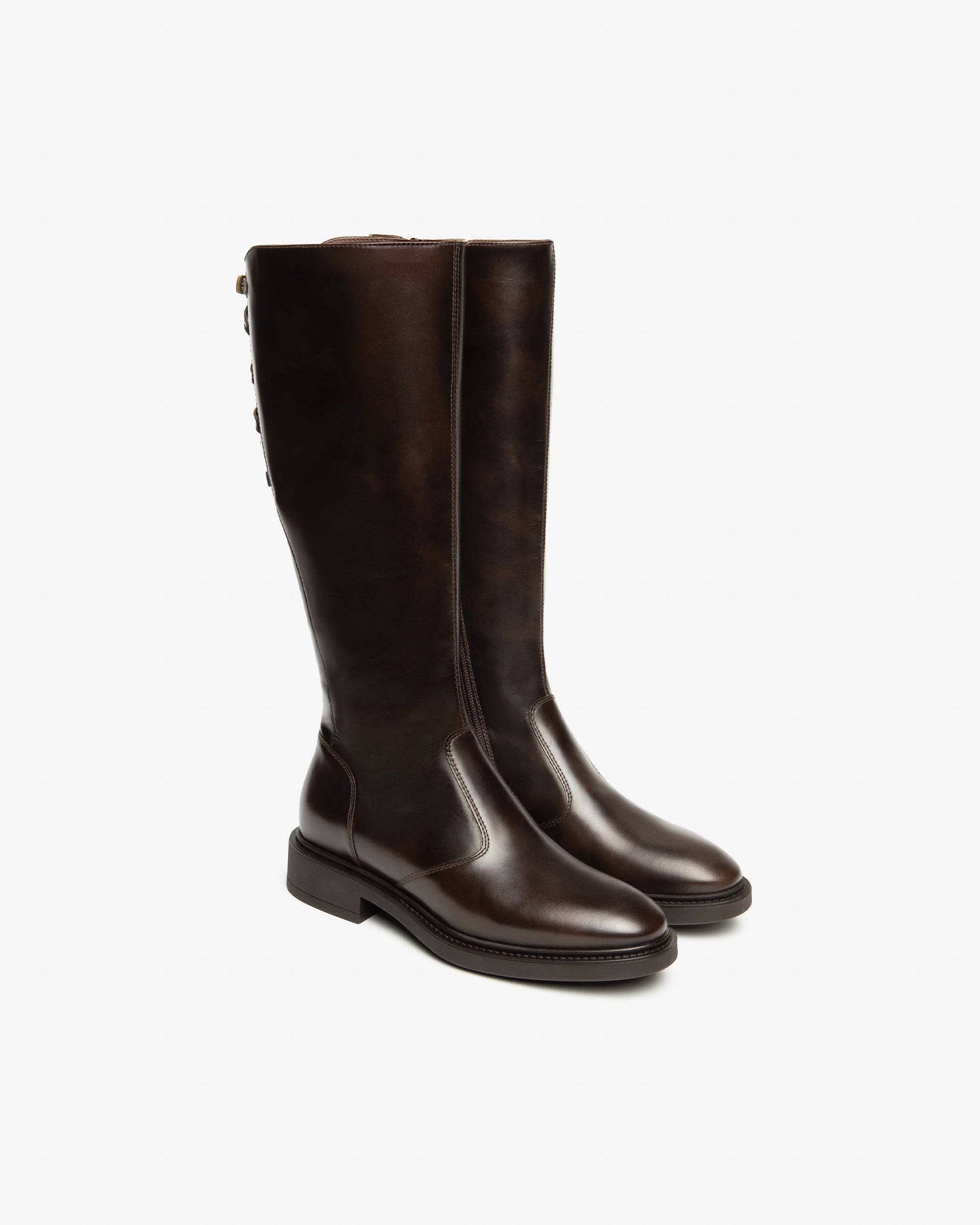 NeroGiardini Bottes Femme Cuir Automne Hiver