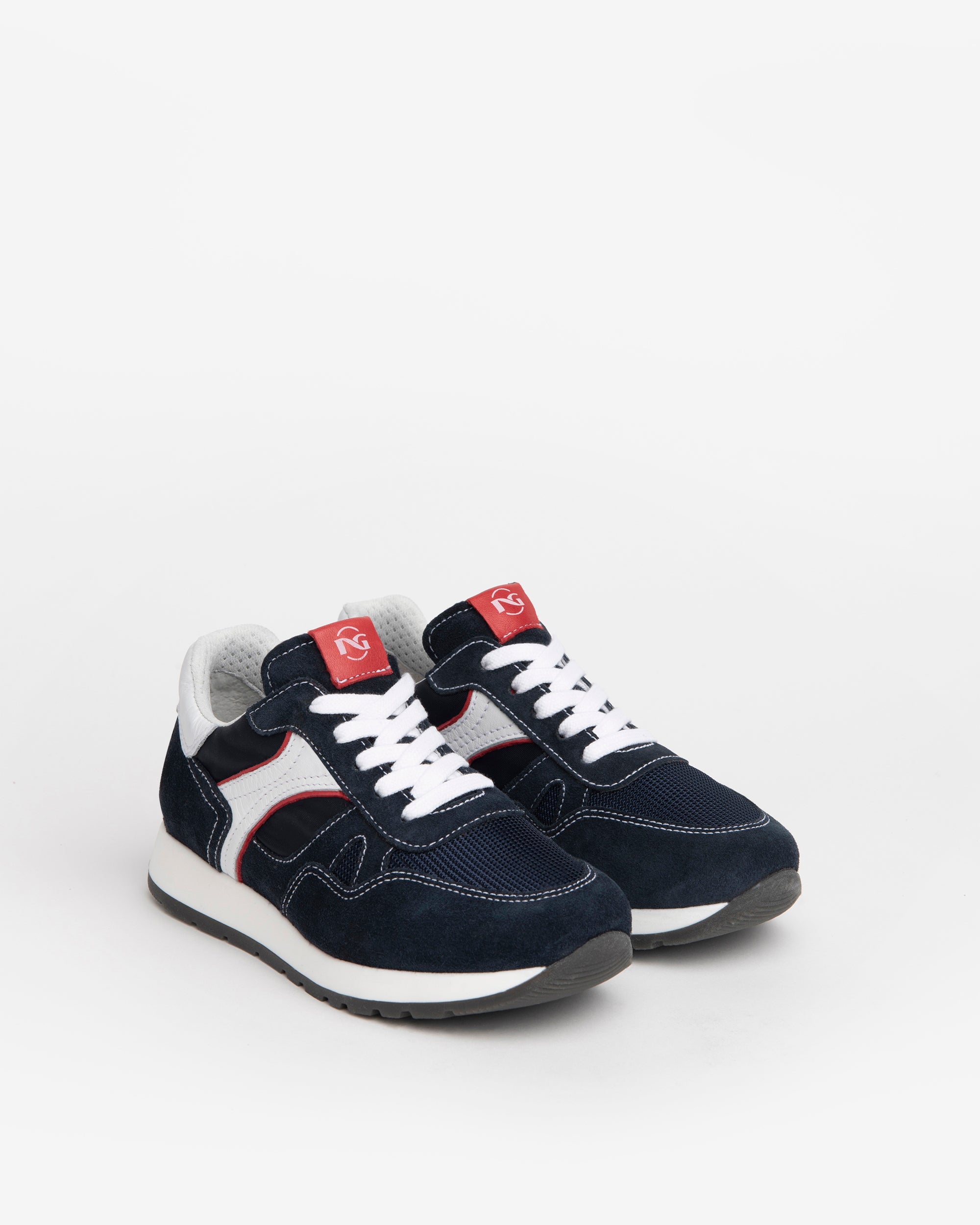 Nerogiardini Sneakers Teens Garçon Daim Toile Été