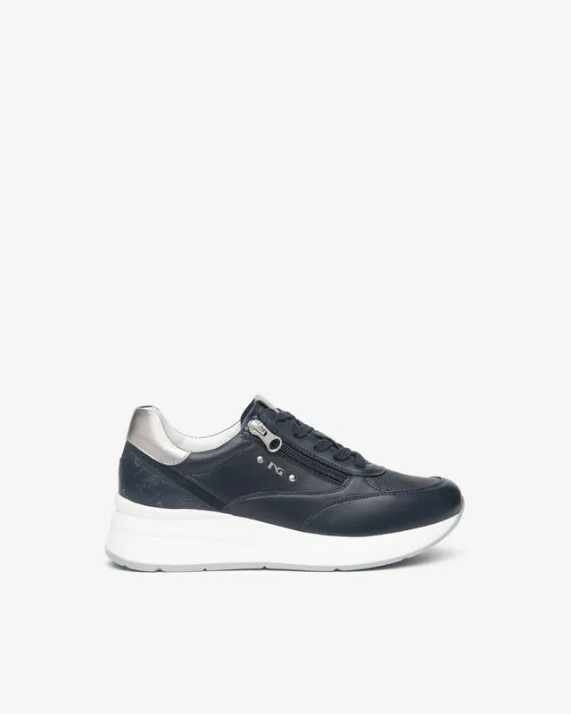NeroGiardini Sneakers Baskets Femme Cuir Technique Confort