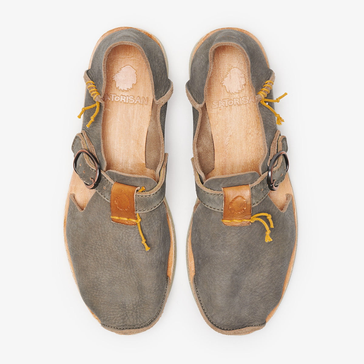 Satorisan Benirras Premium Algue sandales cuir