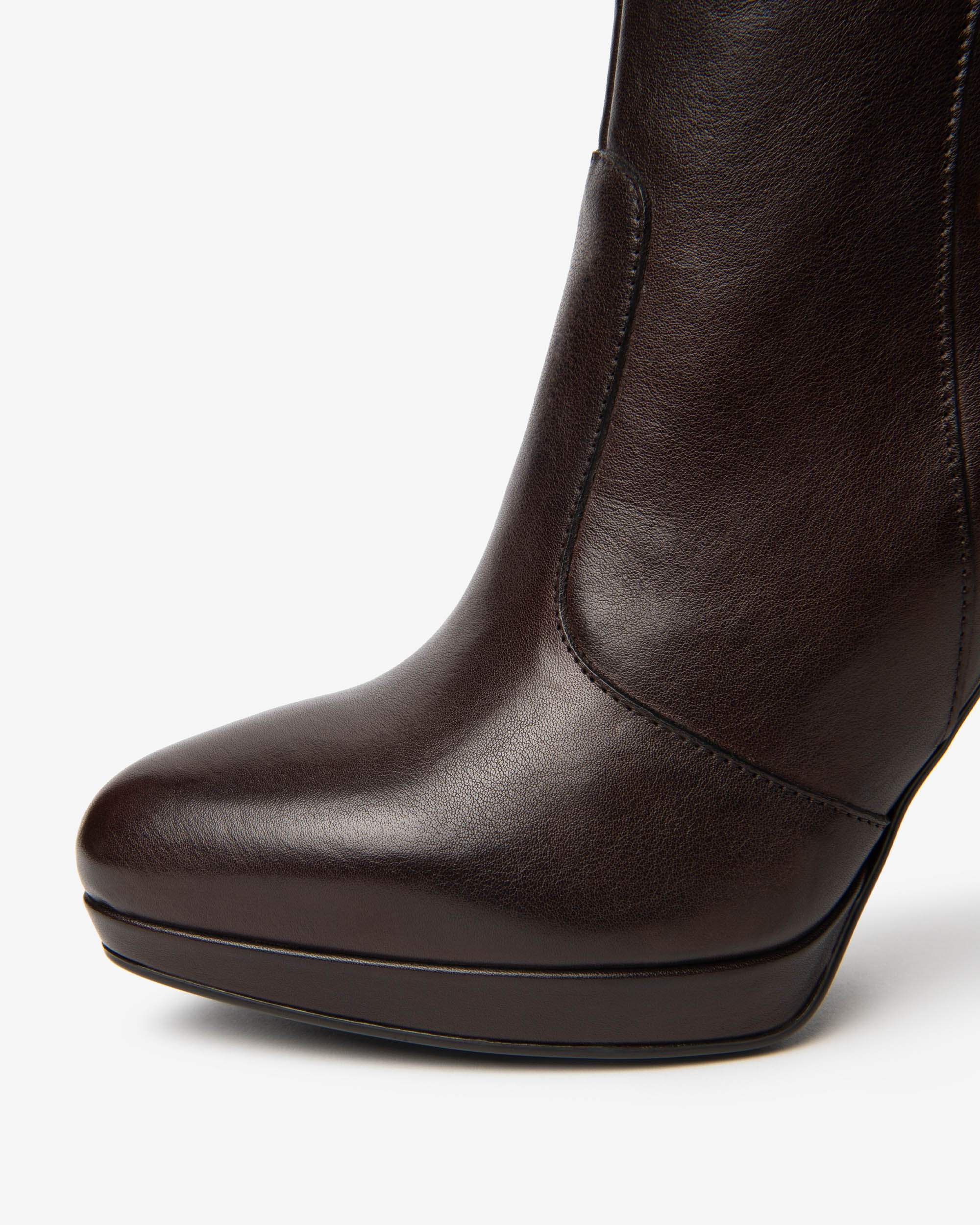 NeroGiardini Bottines Femme Cuir Talon Bloc 100 mm