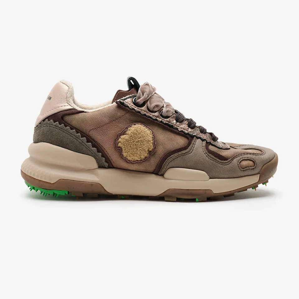 Satorisan Chacrona Premium EVO baskets Camel cuir