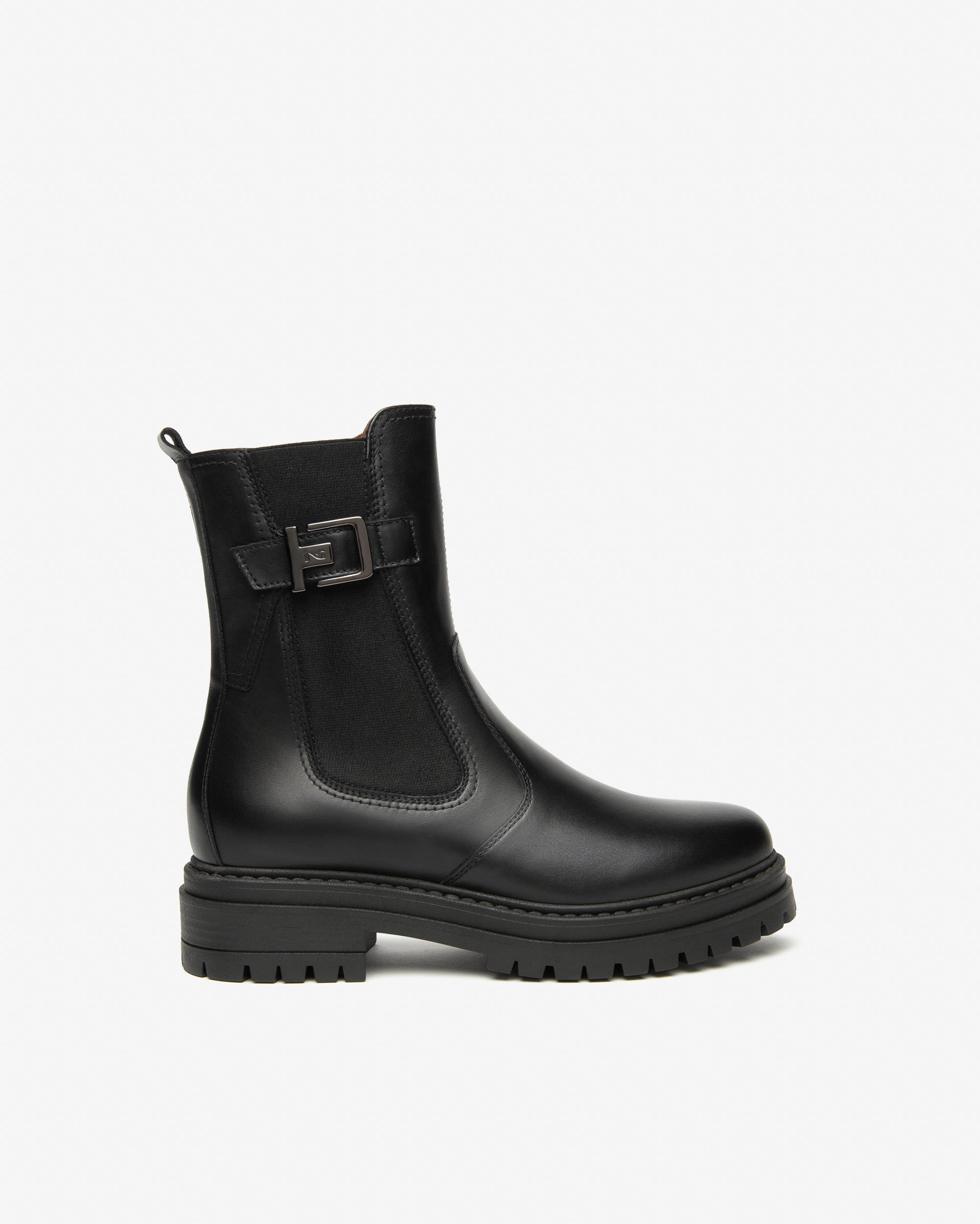NeroGiardini Bottines Chelsea cuir femme semelle DryGo Memory