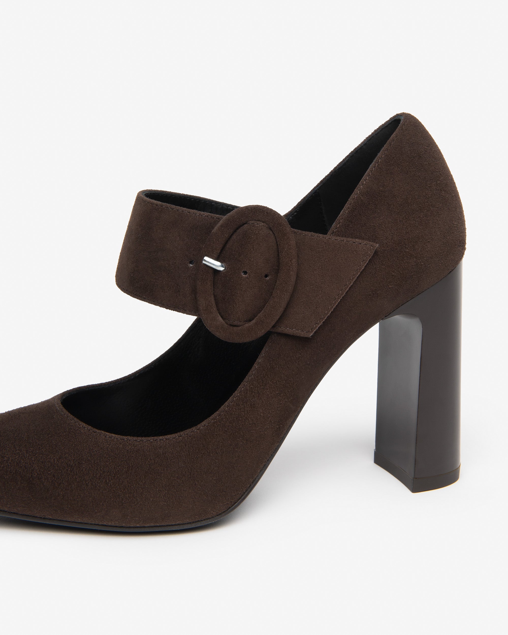 NeroGiardini Mary Jane babies velours noir