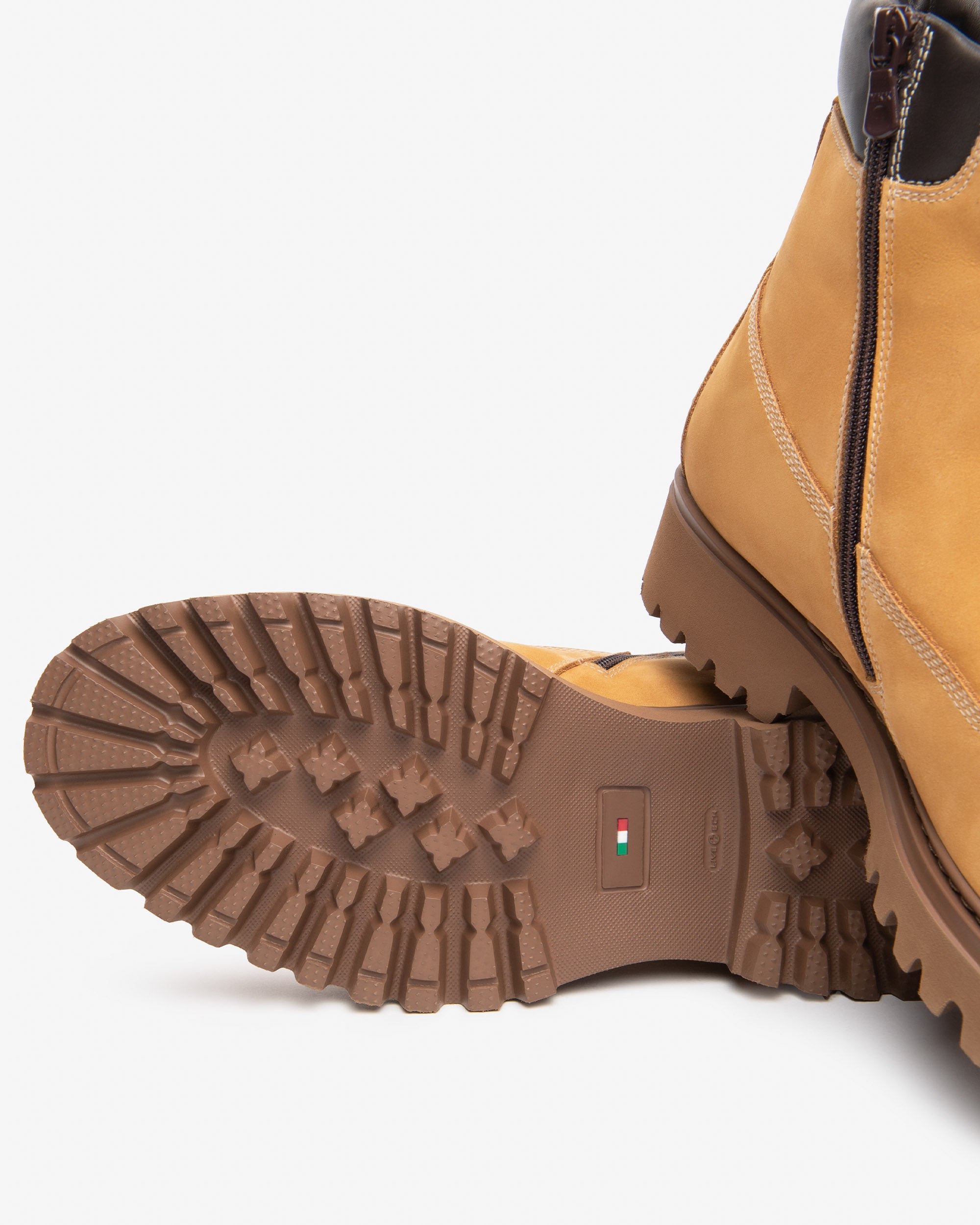NeroGiardini Bottines Homme Cuir Zip Semelle Gomme