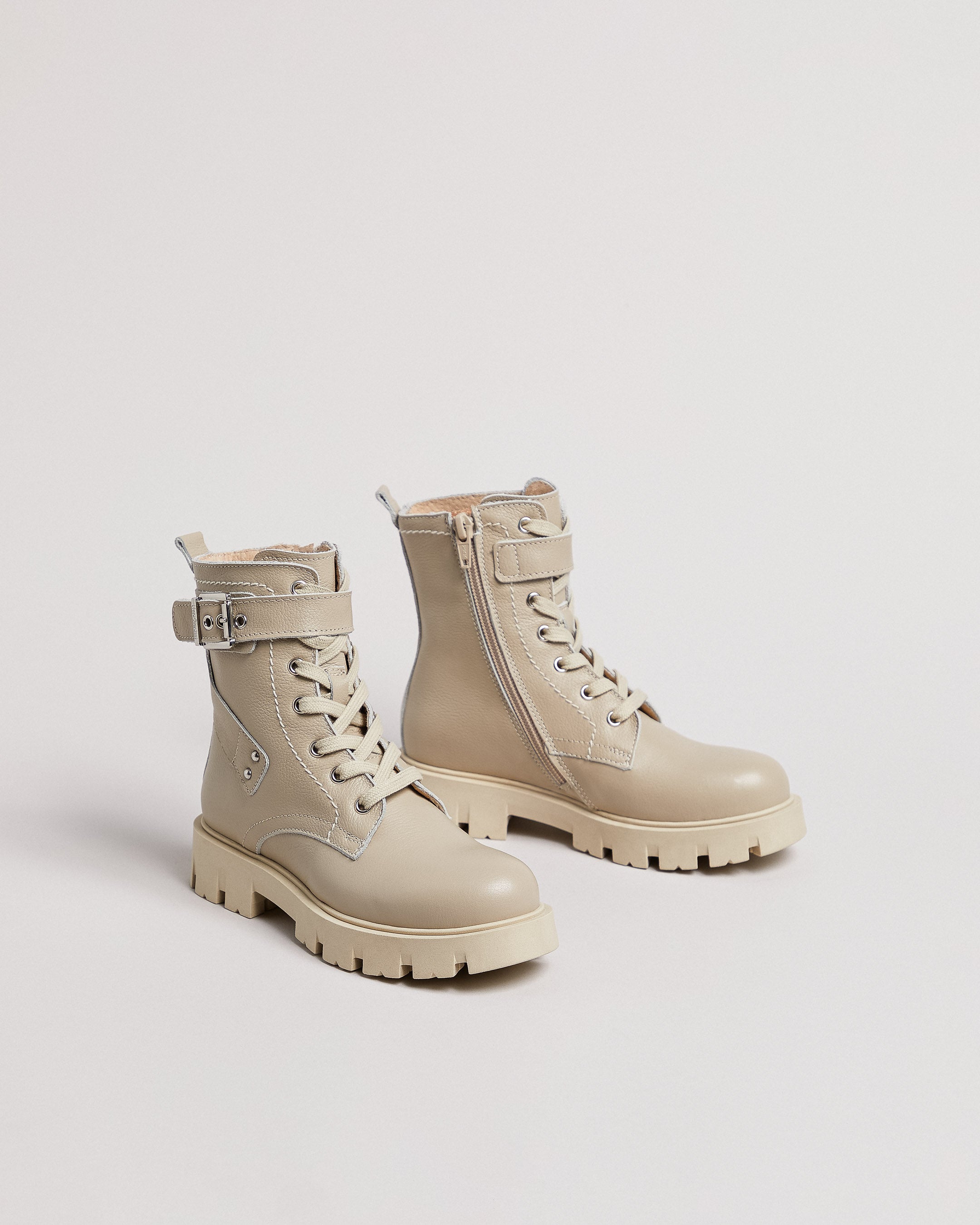 NeroGiardini Bottines motardes cuir fille teen