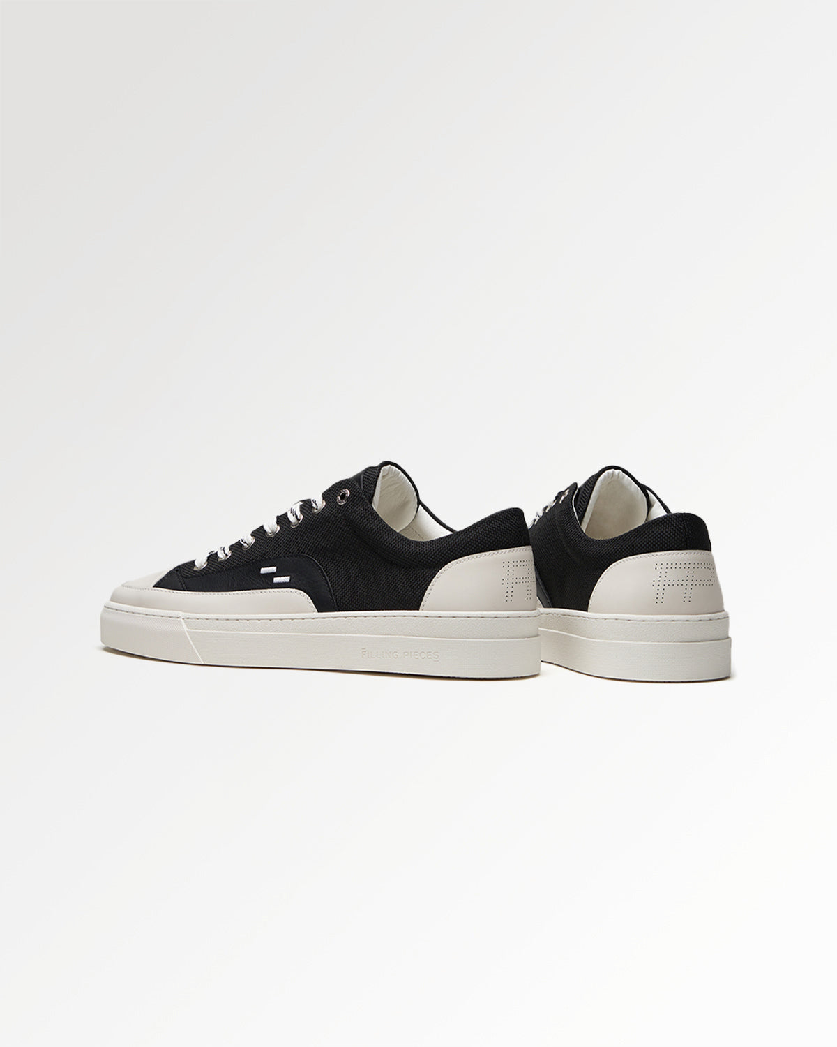 Filling Pieces Riviera Low sneakers Black toile cuir pointure exacte