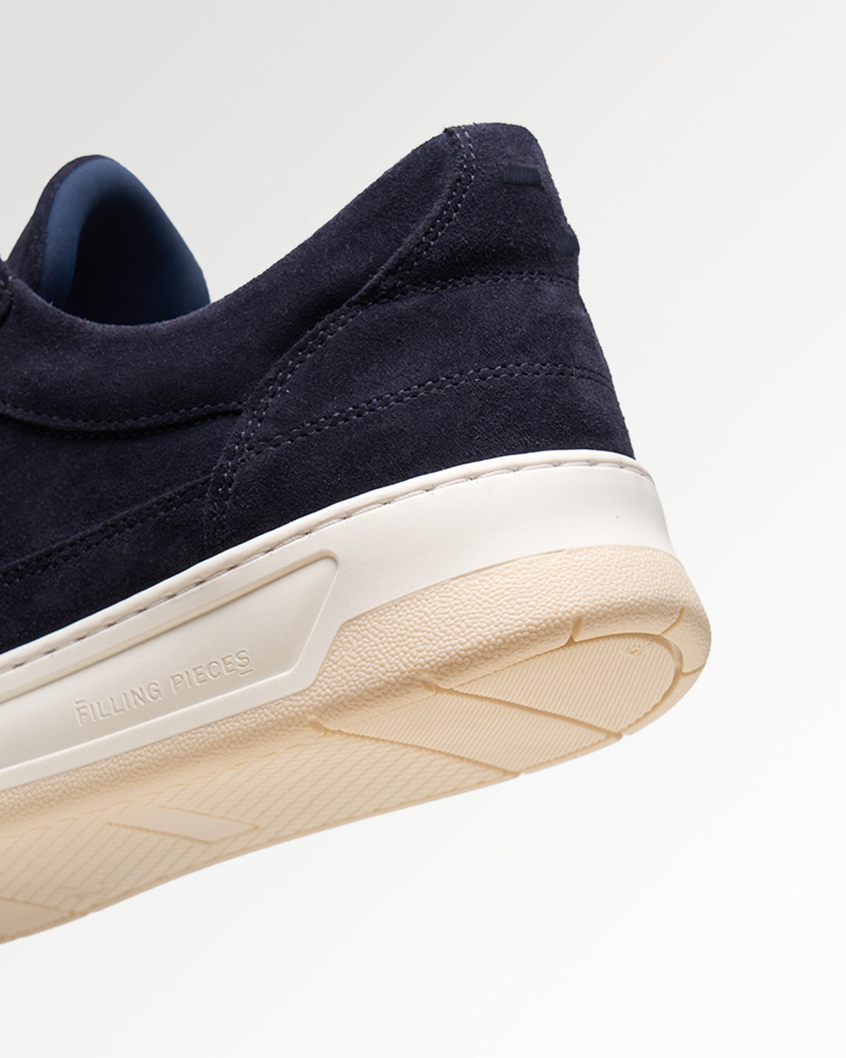 Filling Pieces Low Vise Suede Navy sneakers navy