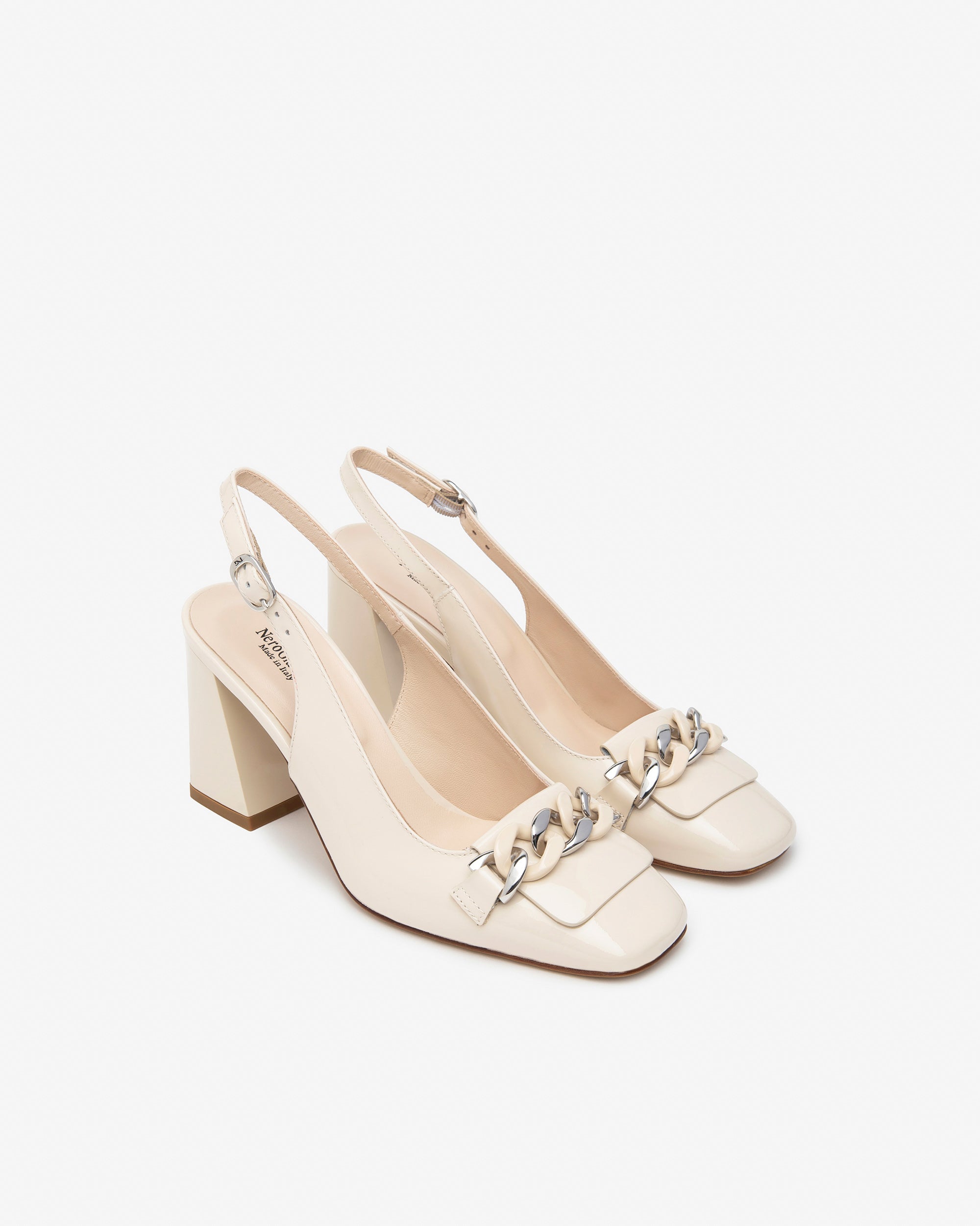 NeroGiardini Slingbacks Femme Vernis Bride Arrière