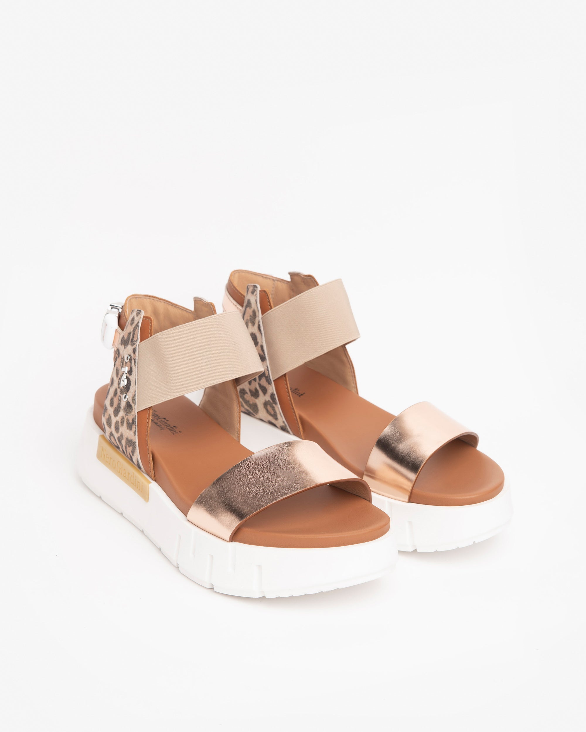 NeroGiardini Sandales Femme Cuir Été Confort