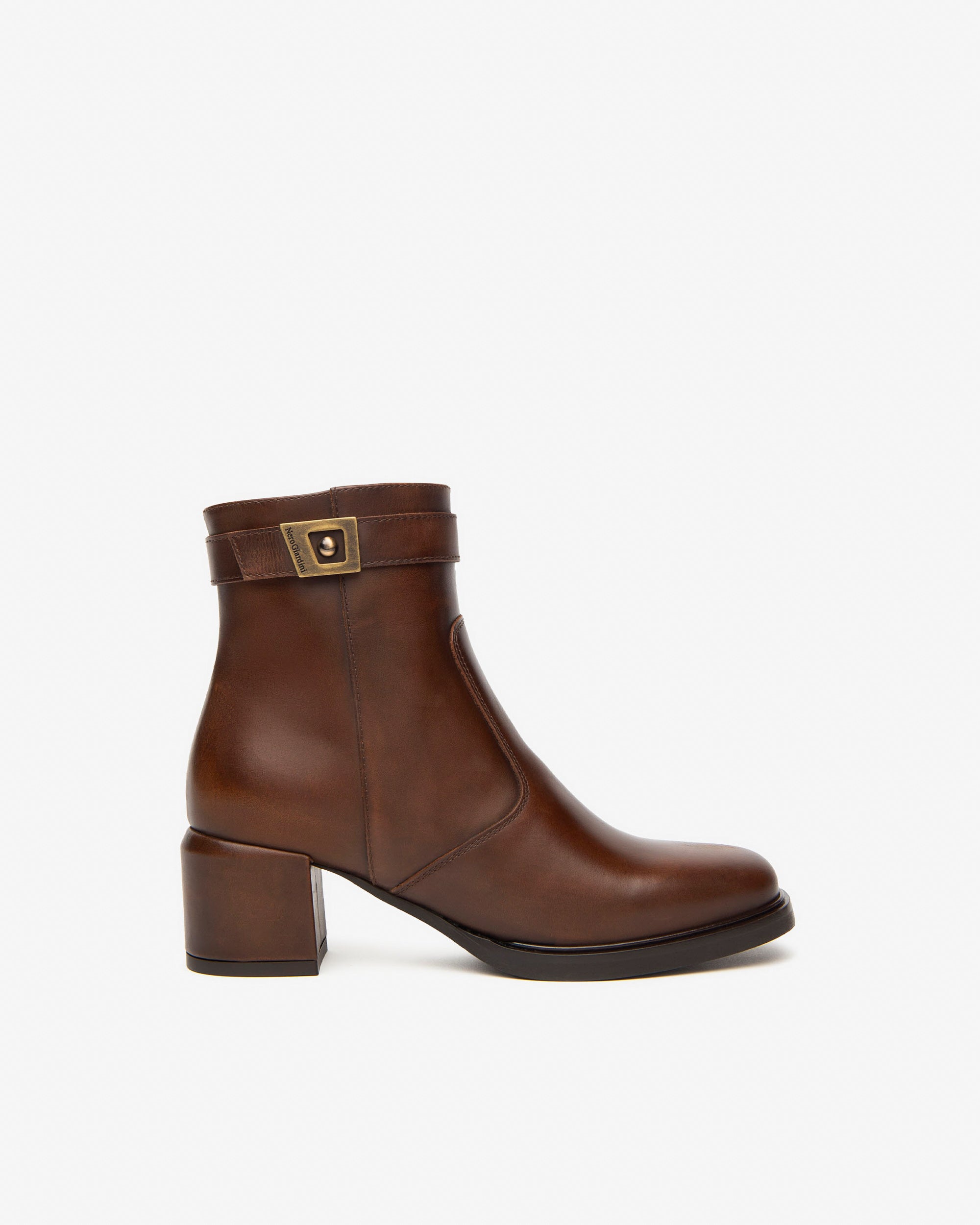 NeroGiardini Bottines Femme Cuir Confort Hiver