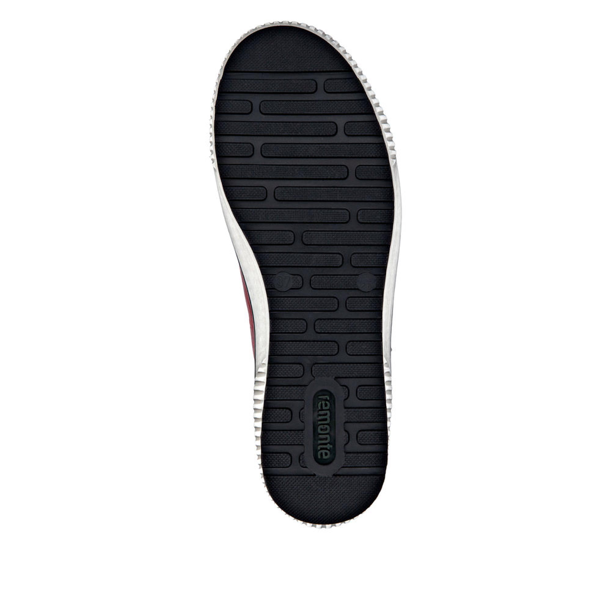 Remonte D0772 Bottes à Lacets Femme Rouge 39 EU