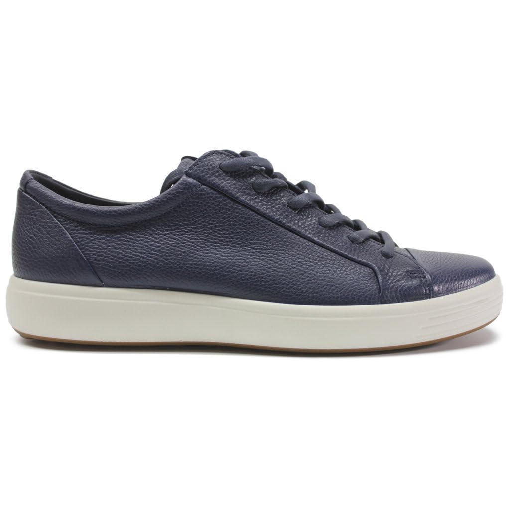 ECCO Soft 7 basket cuir homme noir 44