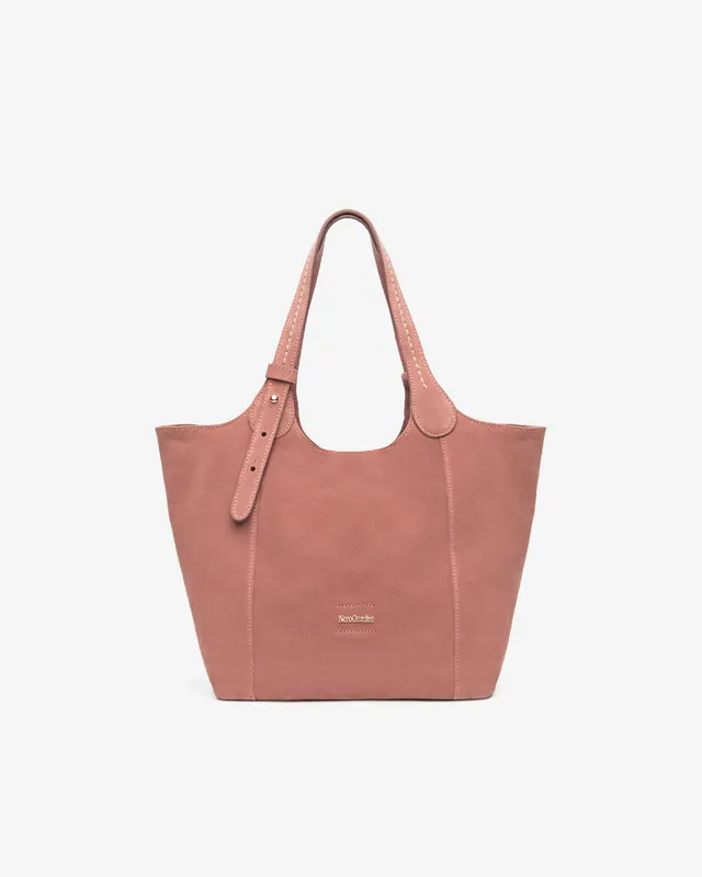 NeroGiardini Cabas Femme Cuir Velours Été