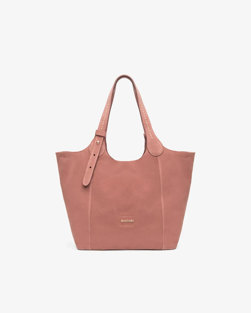 NeroGiardini Cabas Femme Cuir Velours Été