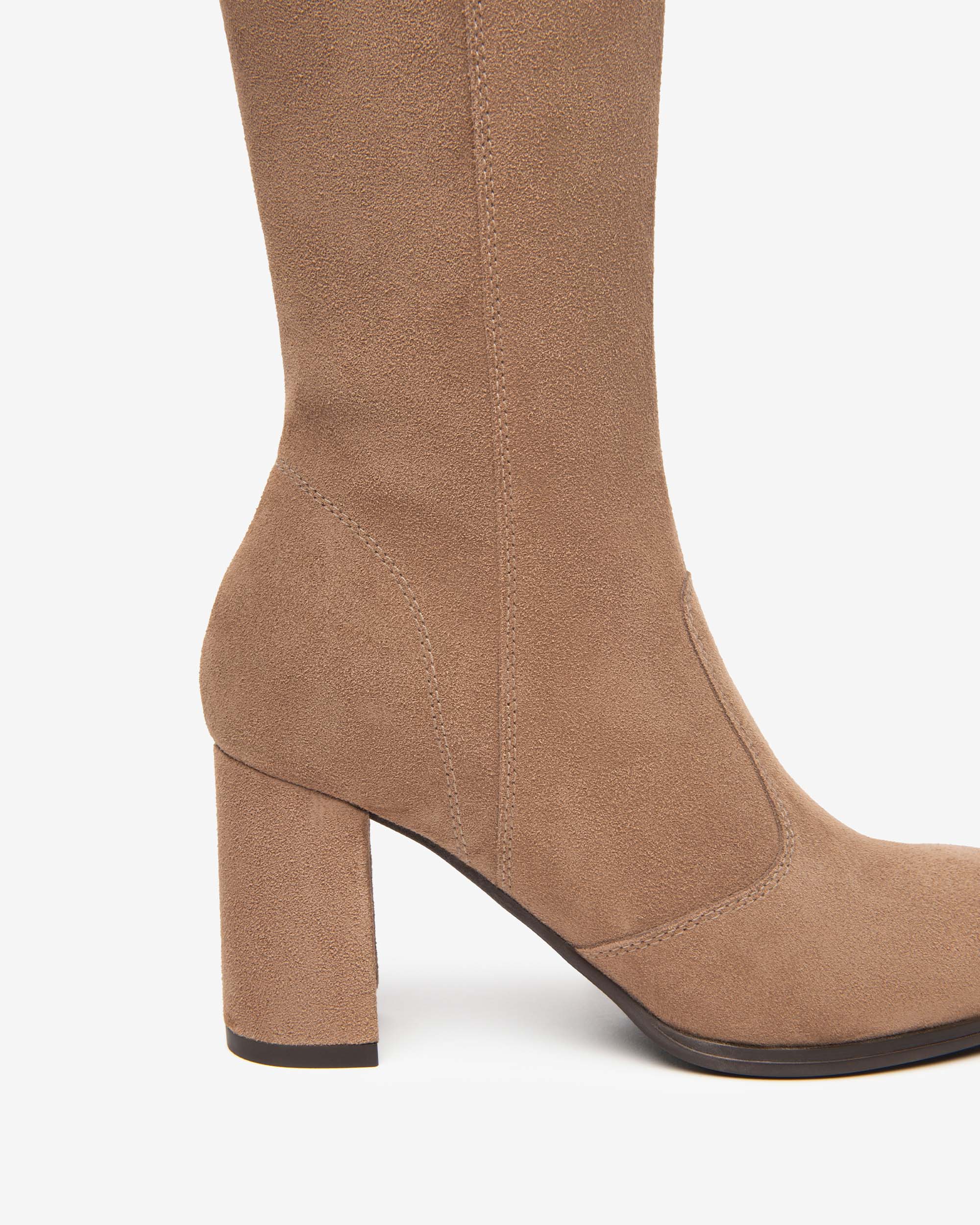 NeroGiardini Bottes Femme Cuir Velours Hiver