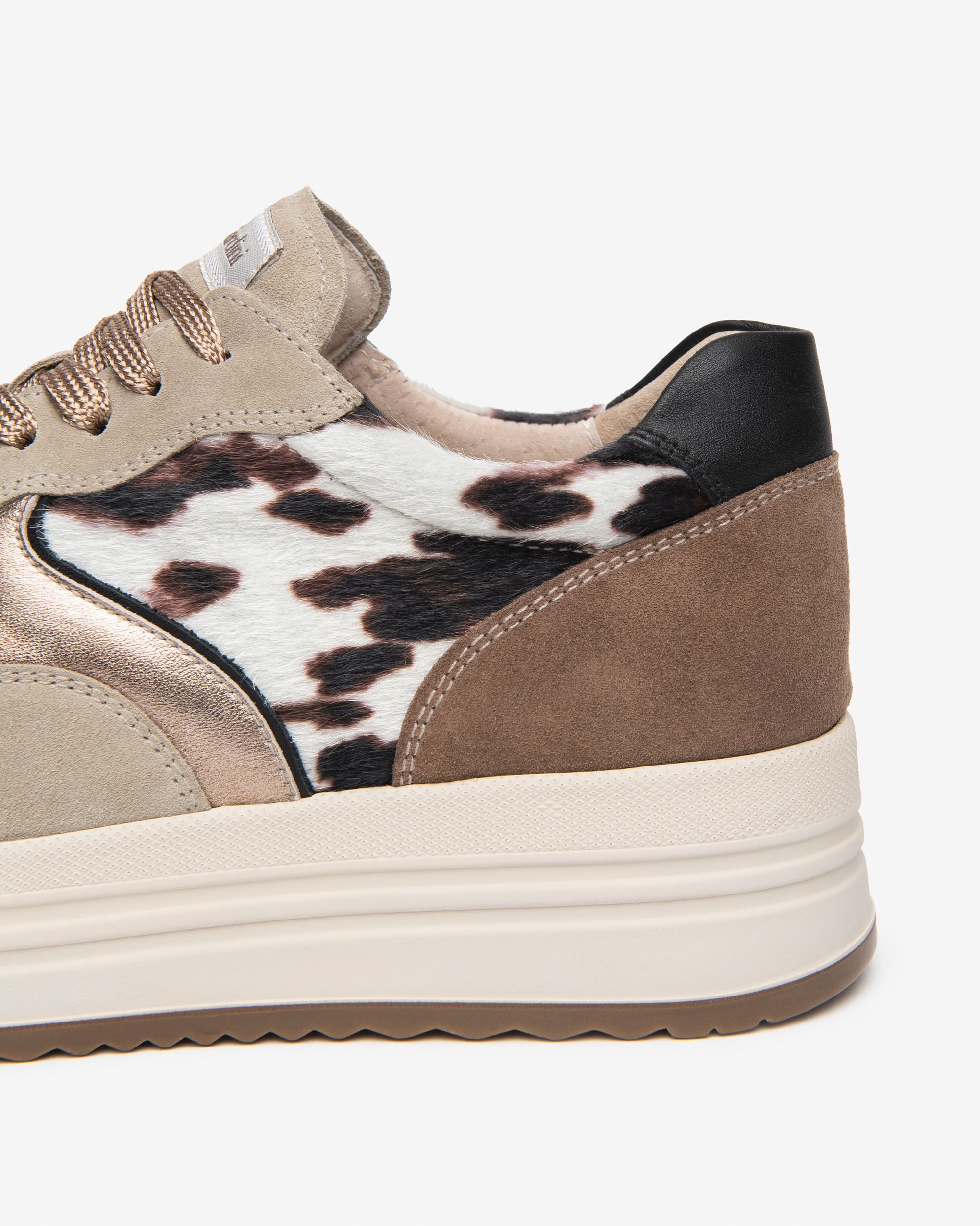 Nerogiardini Sneakers Femme Cuir Plateforme 45mm