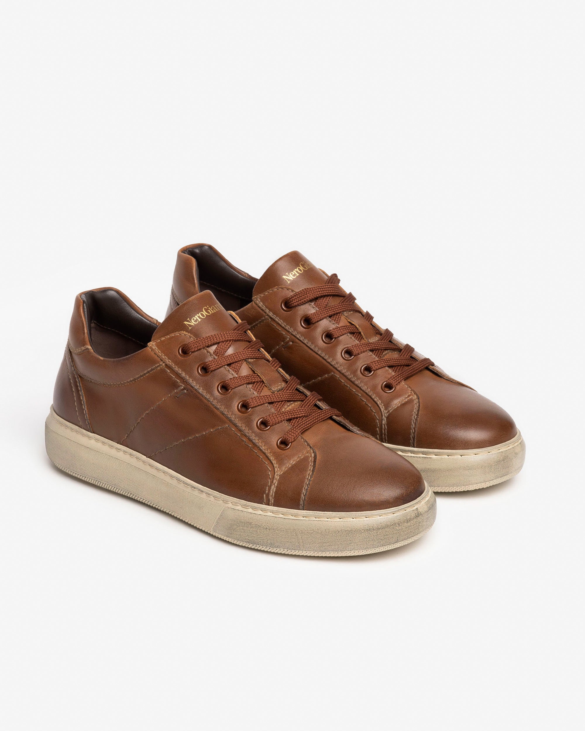 NeroGiardini Sneakers Homme Cuir Baskets Confort DryGo