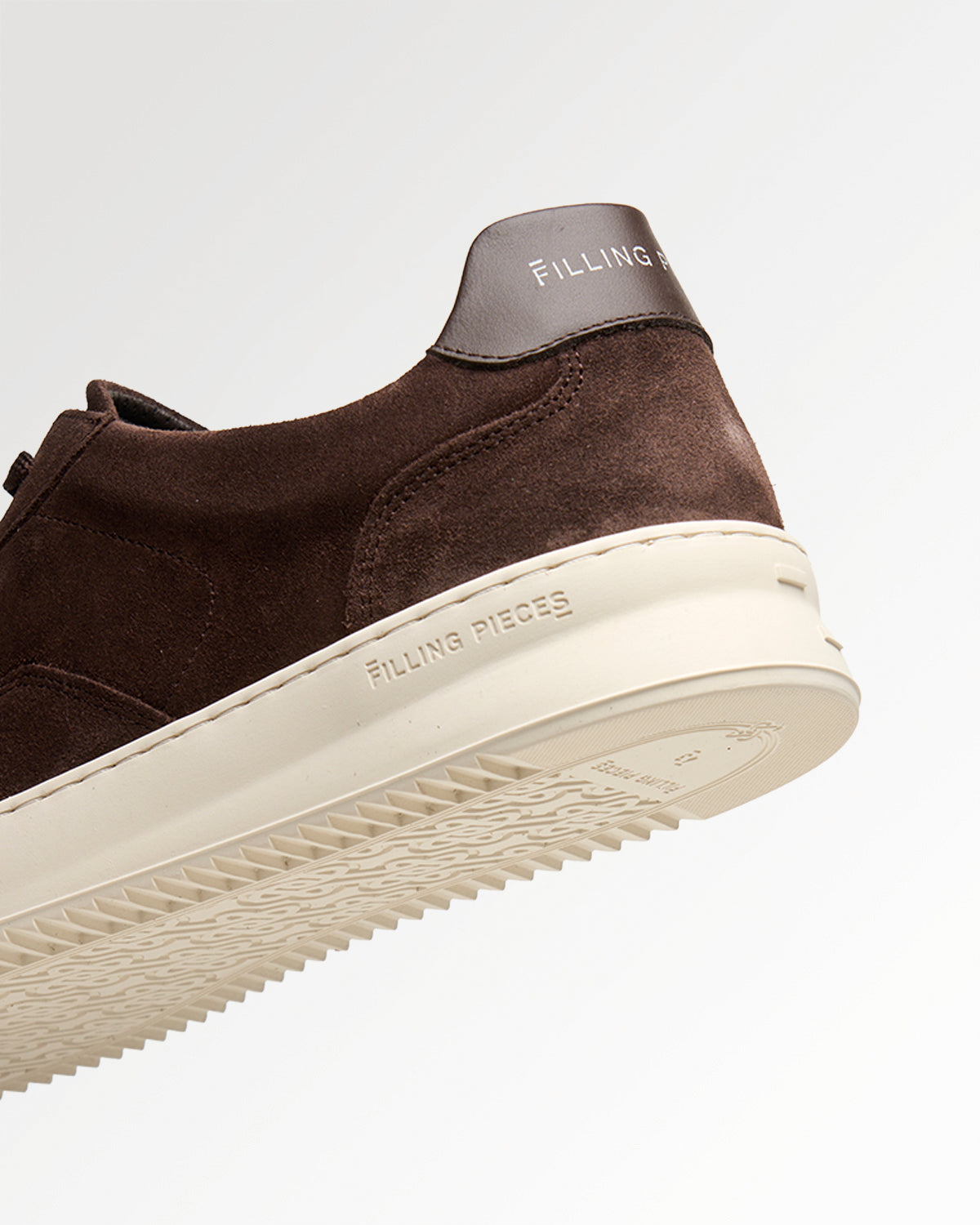 Filling Pieces Mondo Suede Chocolate sneakers marron daim