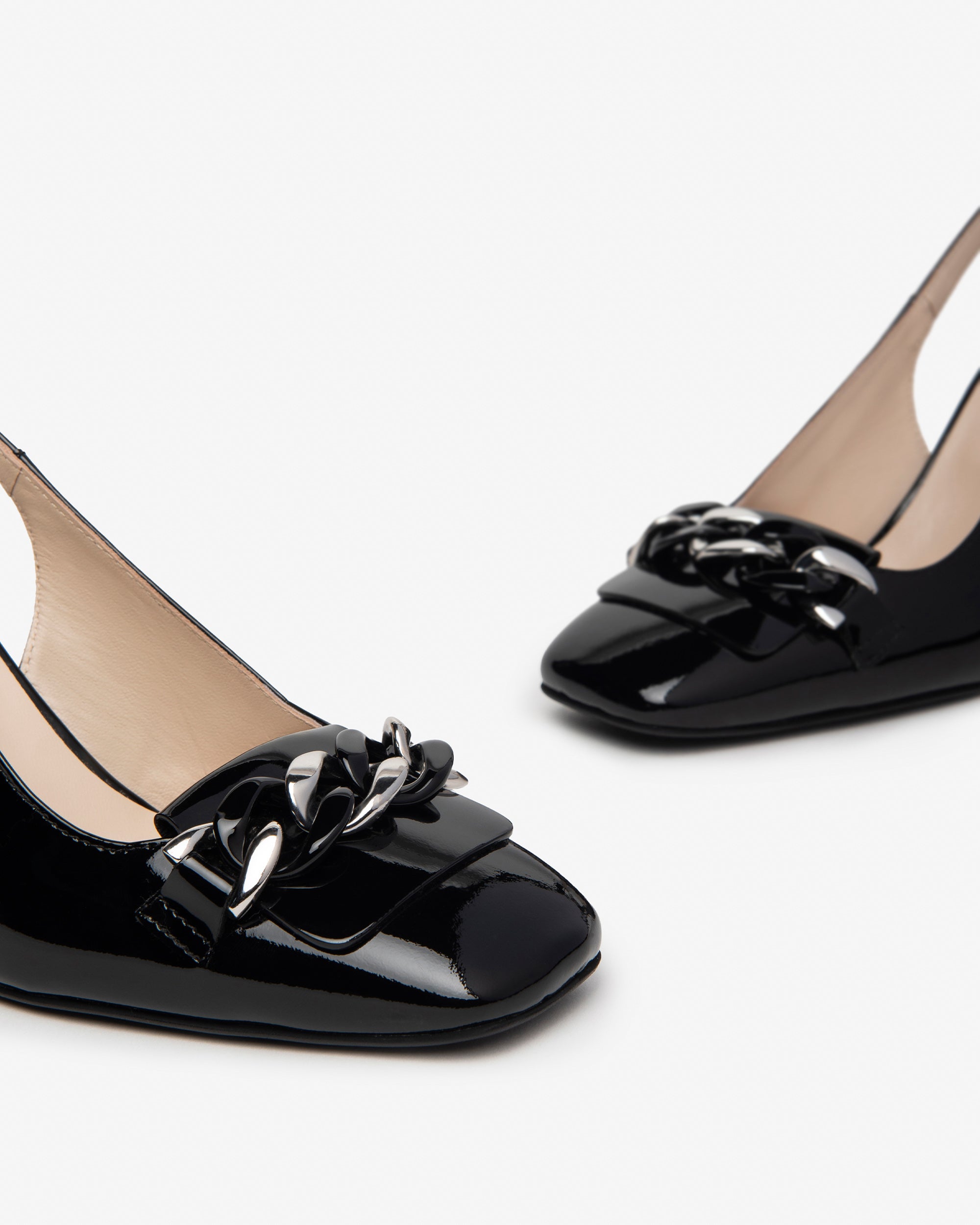 NeroGiardini Slingbacks escarpins vernis femme Made in Italy
