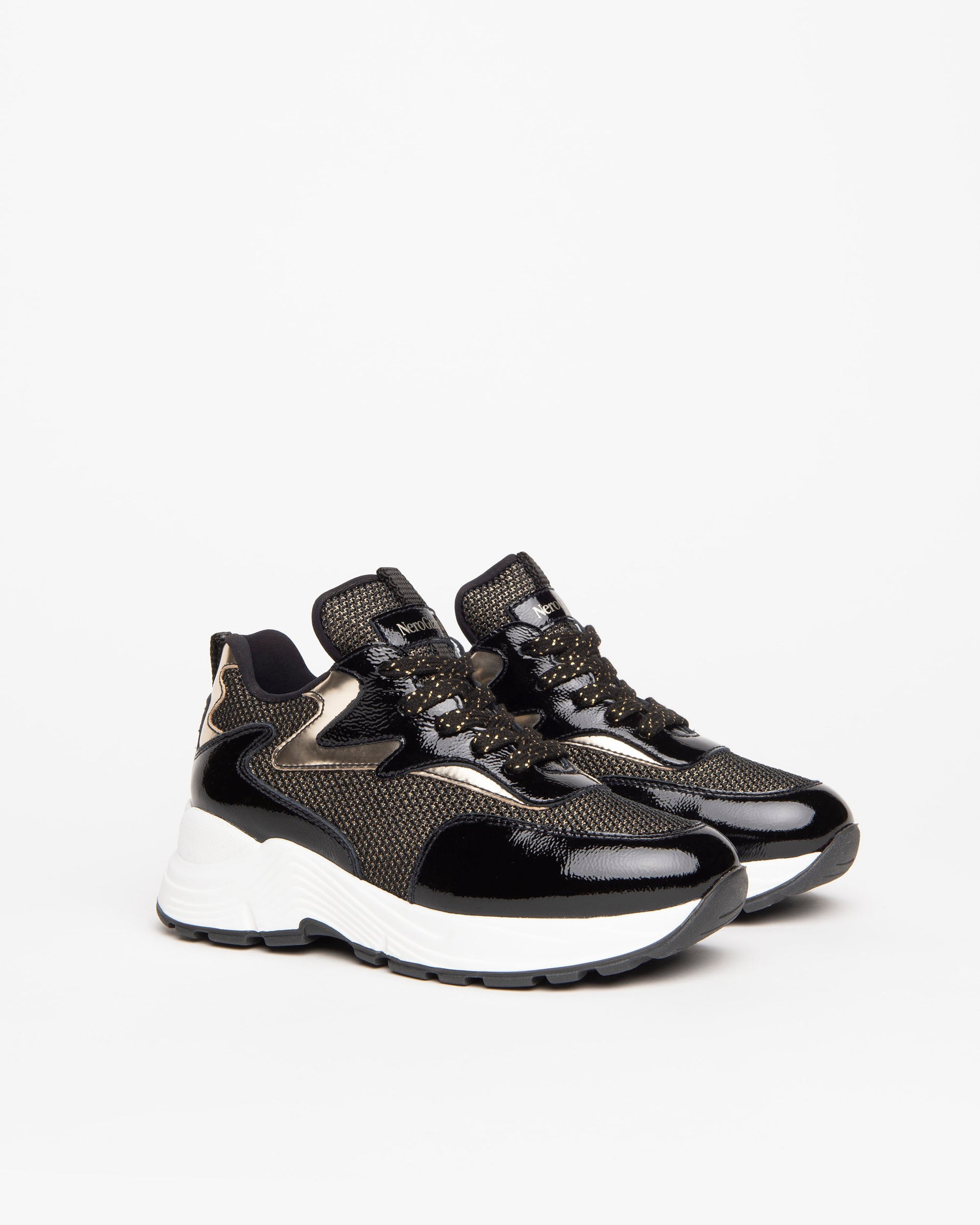 NeroGiardini Sneakers teens fille cuir vernis pointure 35