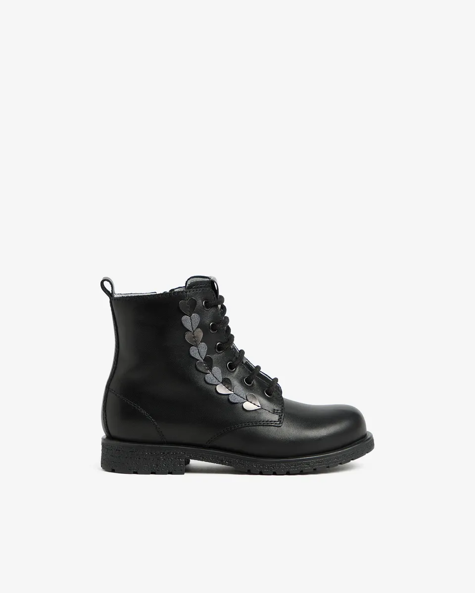 NeroGiardini Bottines motardes cuir fille 28 hiver
