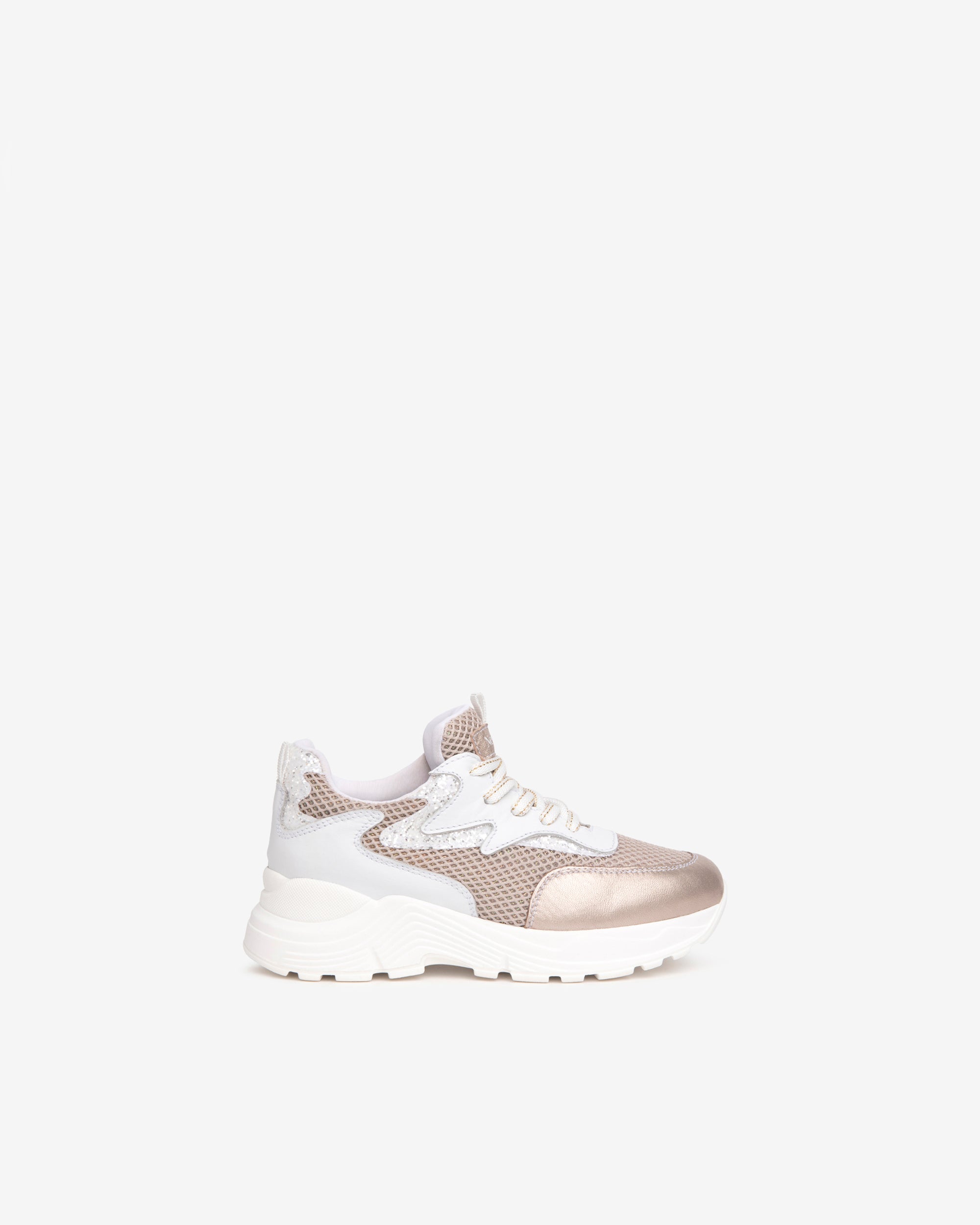 NeroGiardini Sneakers Teens sneakers fille cuir toile pailleté