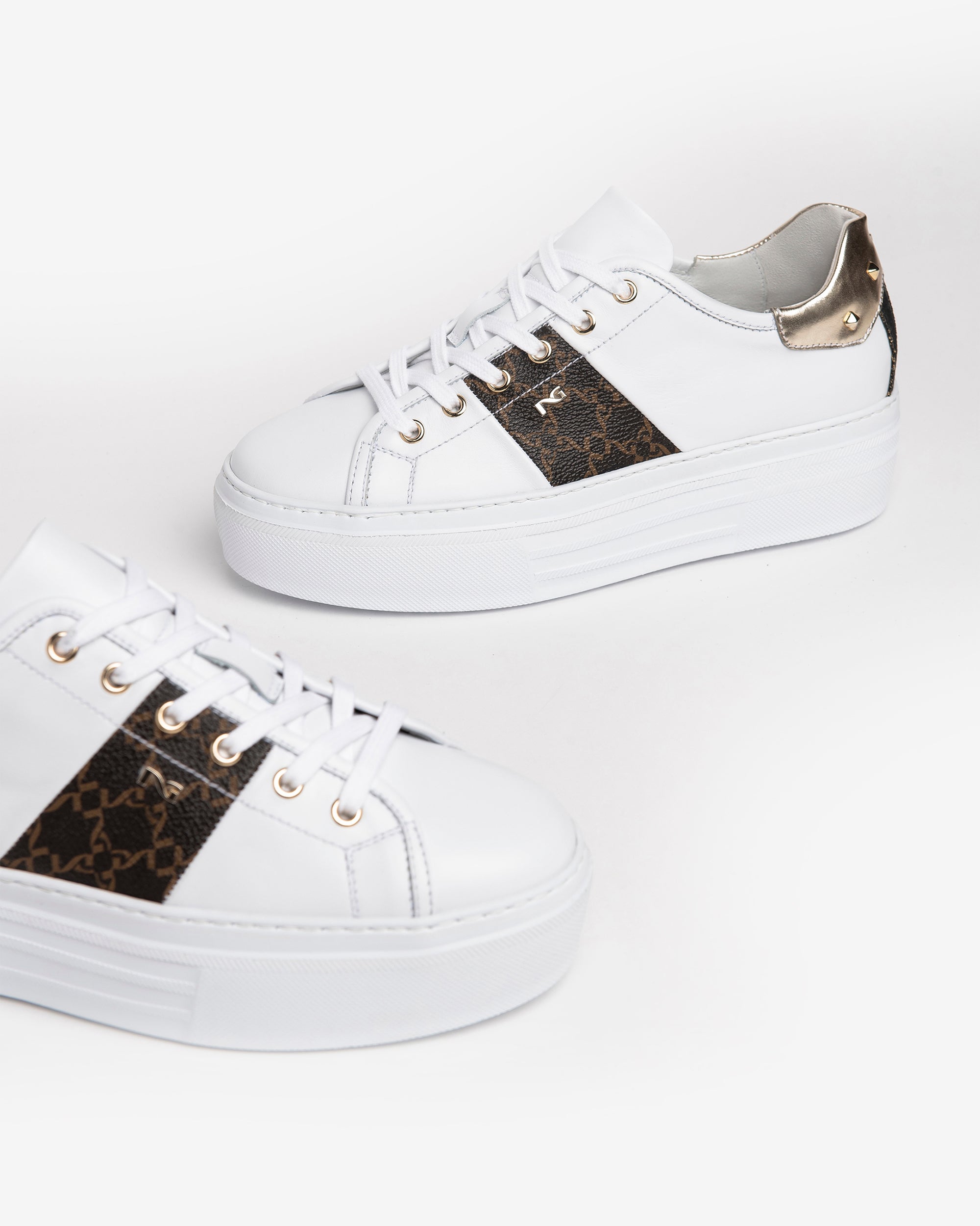 NeroGiardini Sneakers Femme Cuir DryGo Confort