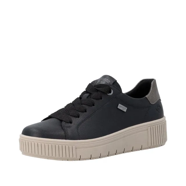 Remonte D3B00 Baskets Basses Femme Noir 39 EU Cuir