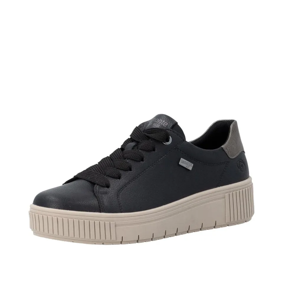 Remonte D3B00 Baskets Basses Femme Noir 39 EU Cuir