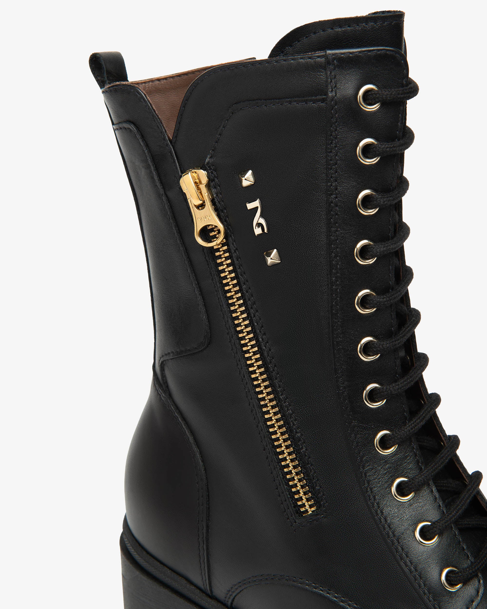NeroGiardini Bottines Motardes Femme Cuir Hiver 38