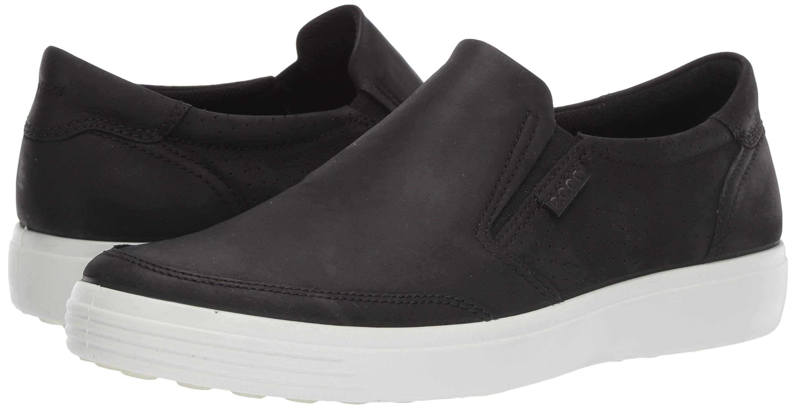 ECCO Soft 7 basket homme cuir à enfiler confort