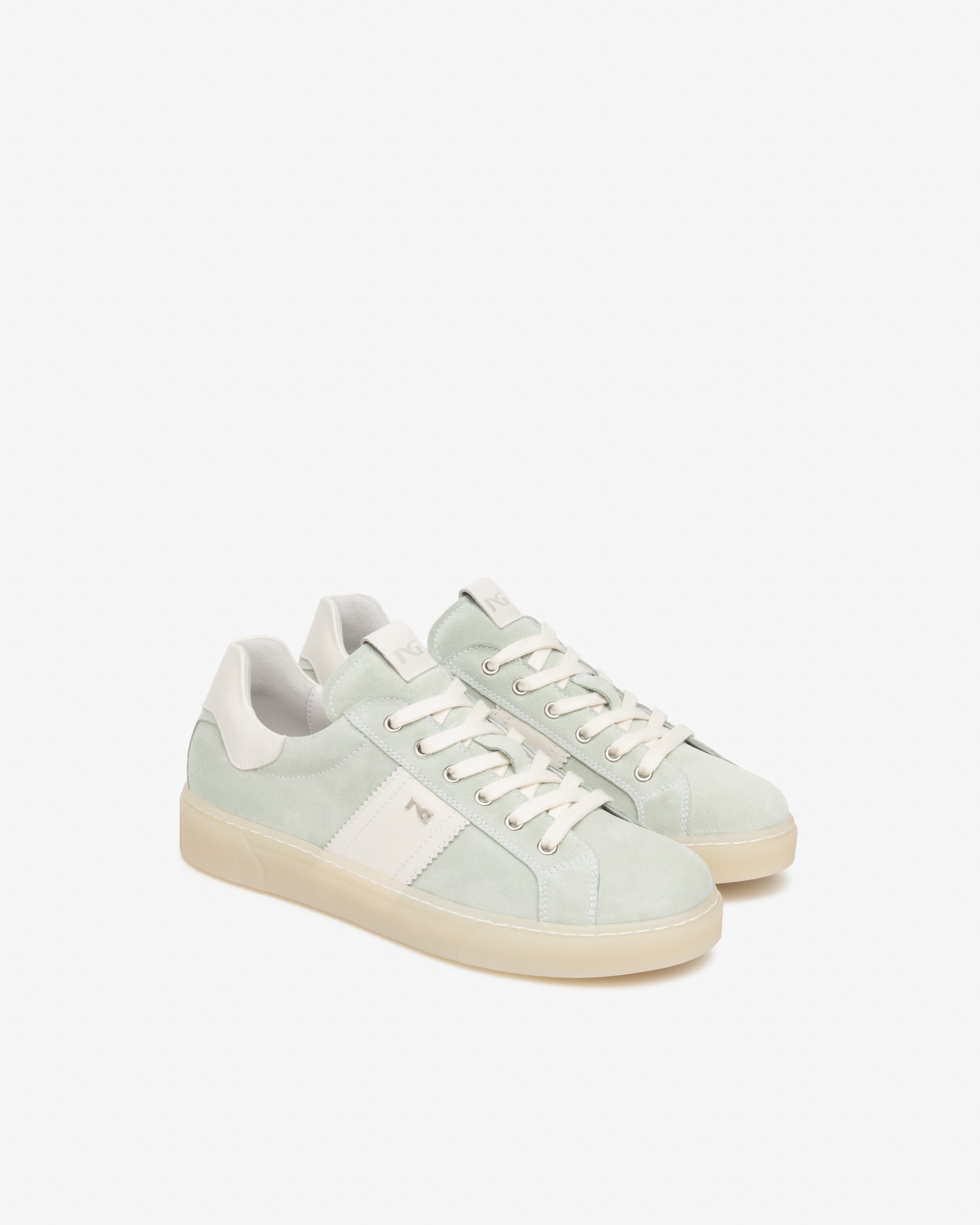 NeroGiardini Sneakers Femme Velours Cuir Printemps