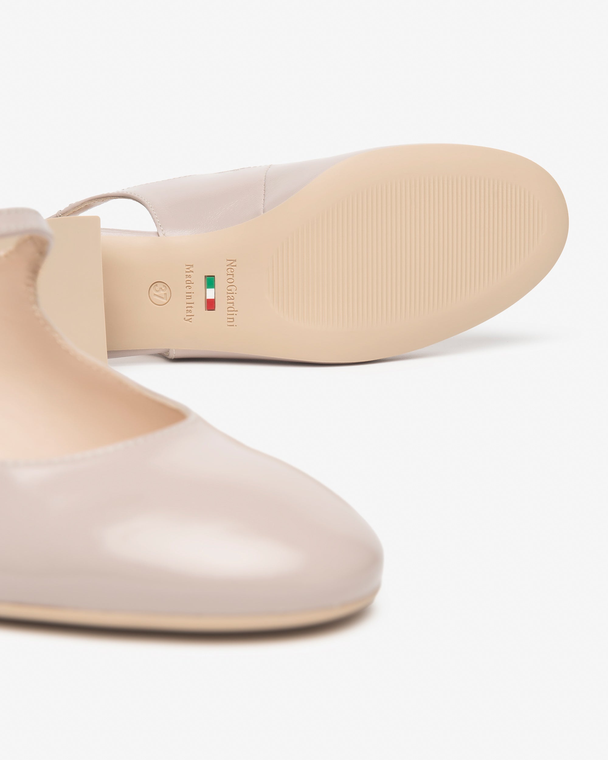 Nerogiardini Slingbacks Femme en Cuir Confort Été