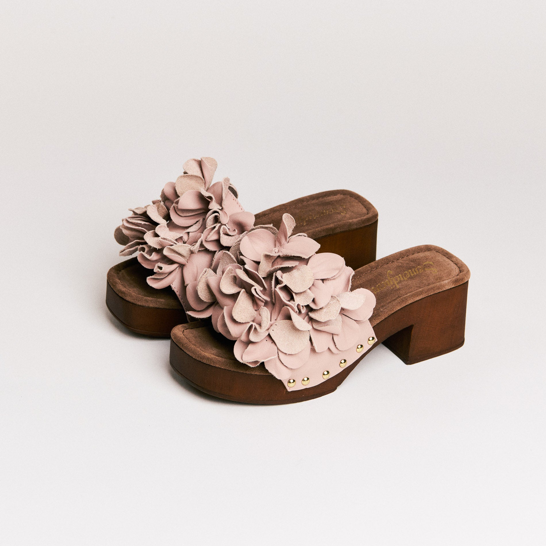 Semerdjian Z30 Oslo 6746 mule cuir rose talon