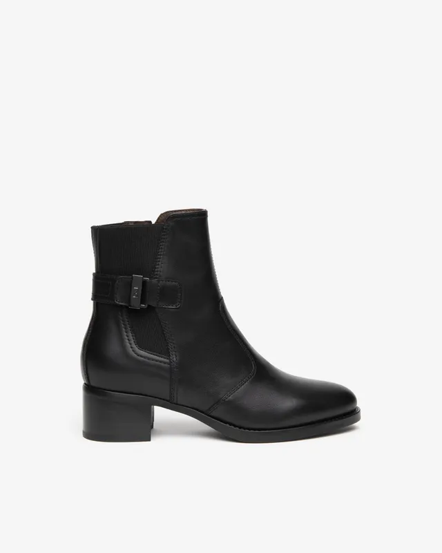 NeroGiardini Bottines Femme cuir tissu talon 40 mm