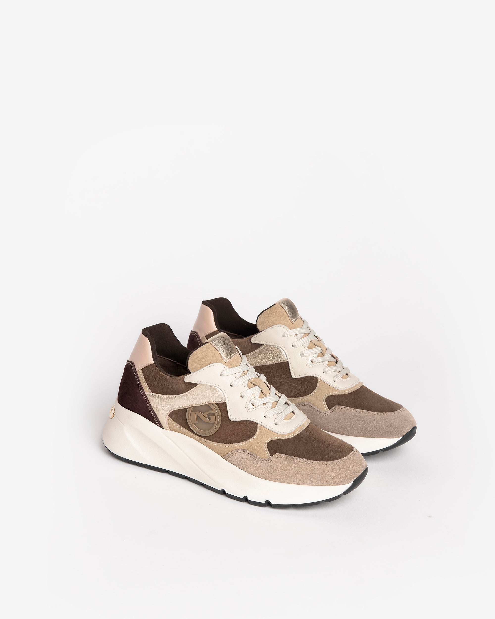 NeroGiardini Sneakers cuir velours femme DryGo