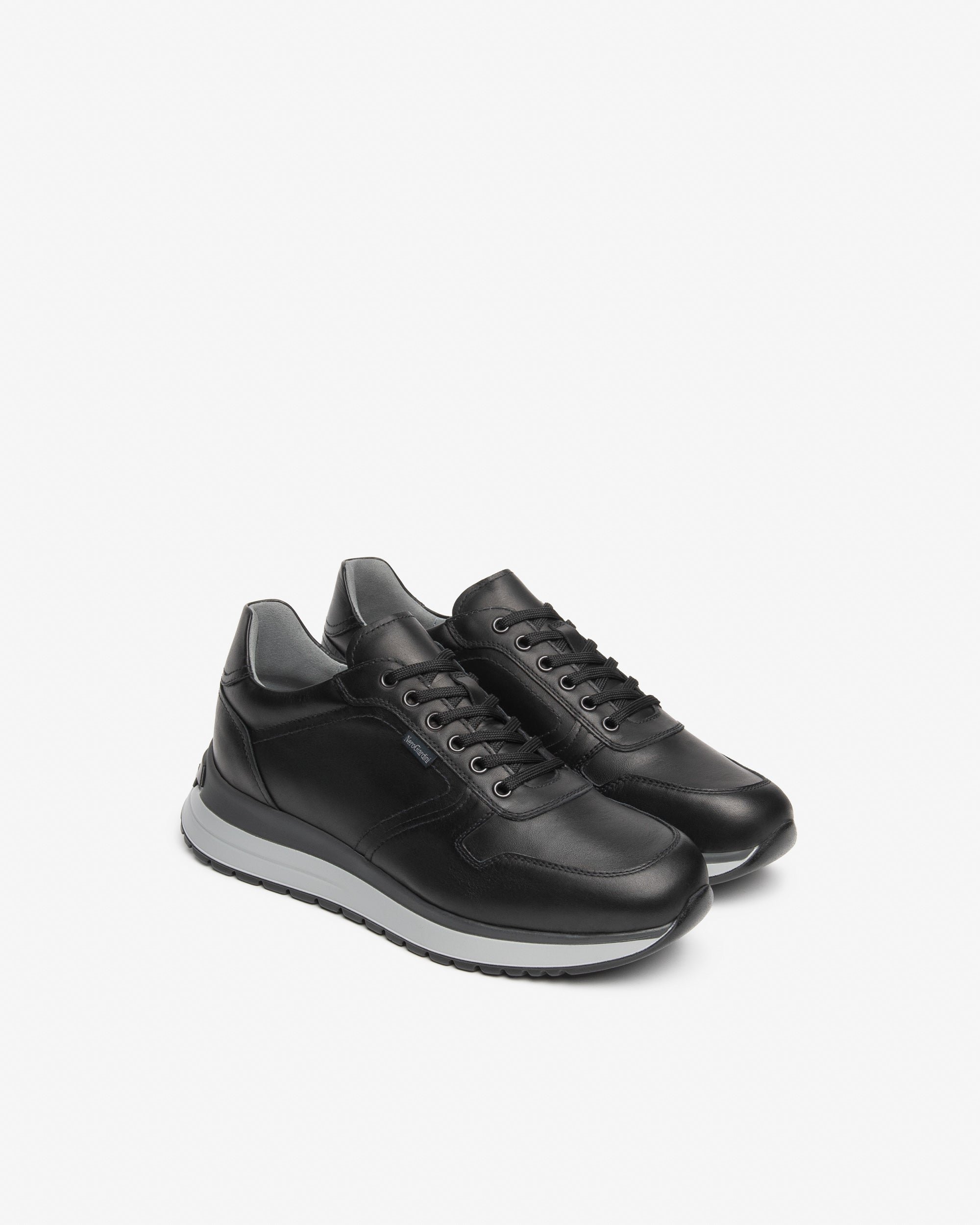 NeroGiardini Sneakers Baskets Homme Cuir Lacets 39-46