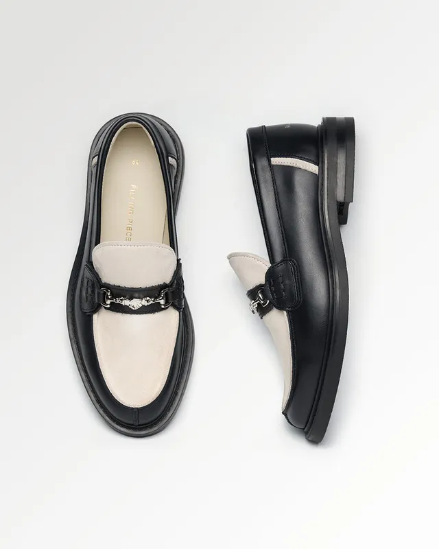 Filling Pieces Loafer Hazy mocassins blanc cassé
